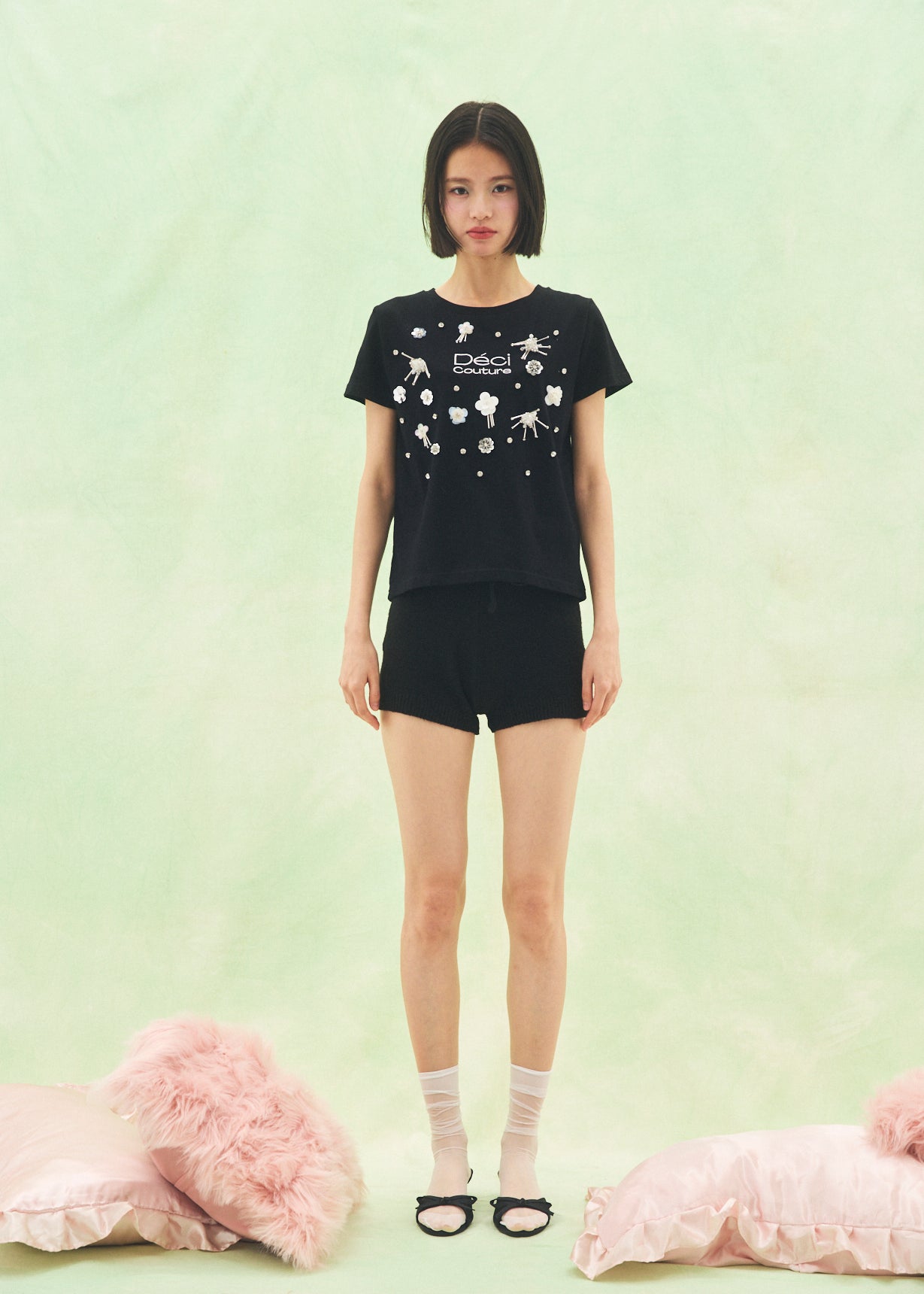 Floral Bijou Logo T-Shirt