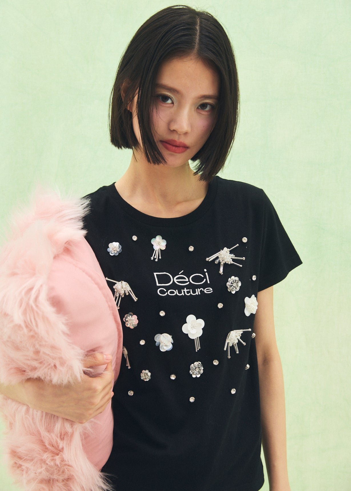 Floral Bijou Logo T-Shirt