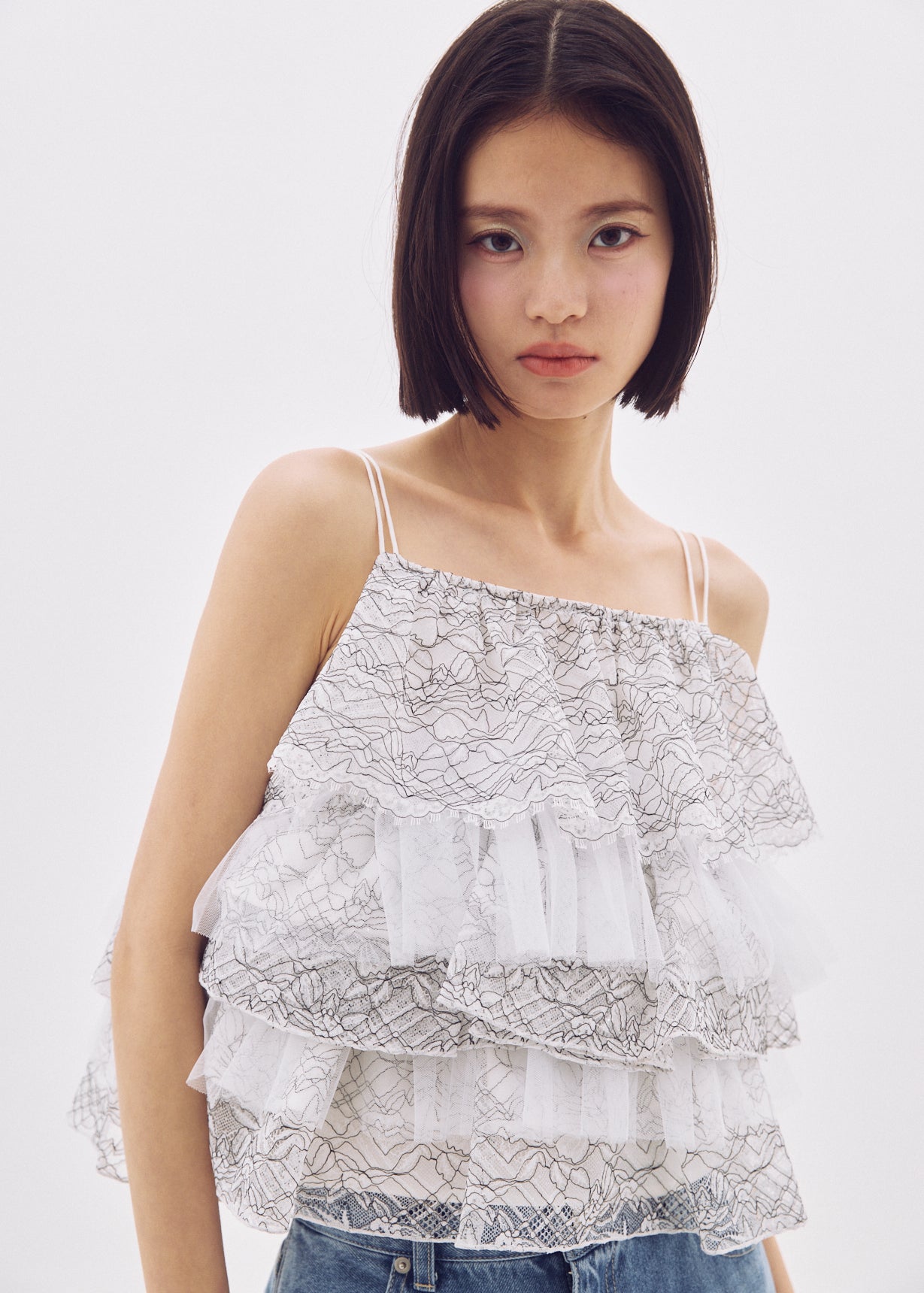 Lace Layer Camisole Top