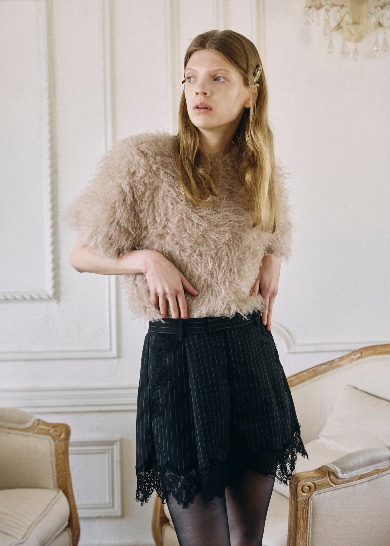 【予約商品】Scallop Lace Short Pants