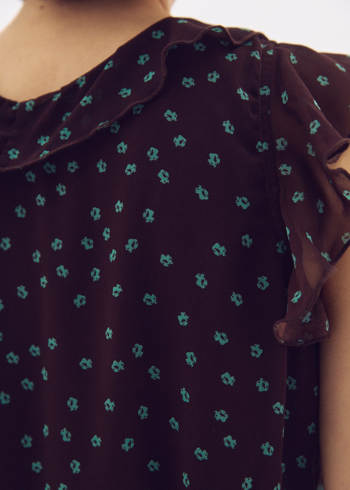 Flower Ruffle Dress