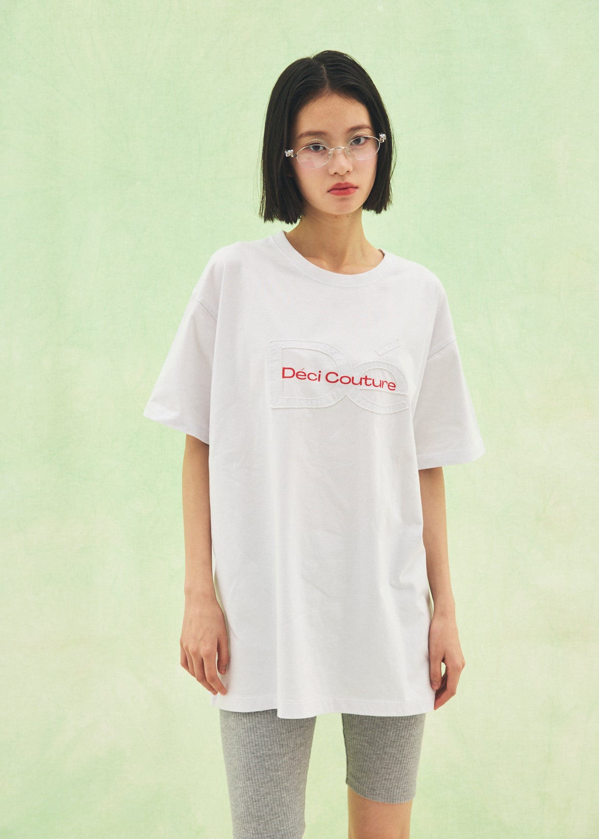 【Big】Cut-Out Logo T-Shirt