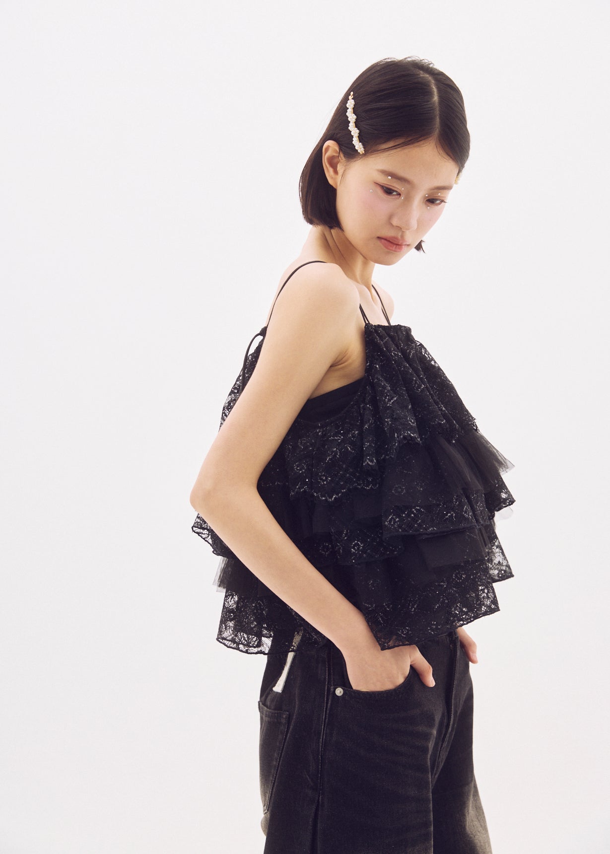 Lace Layer Camisole Top