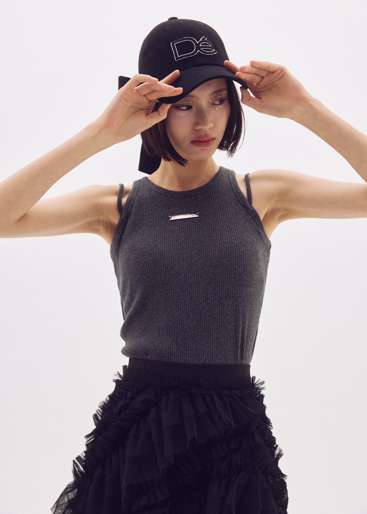 Double Strap Rib Tank (with Pads)
