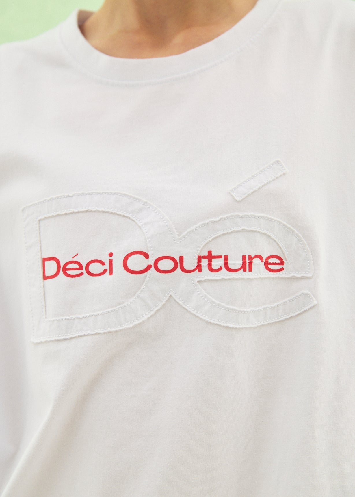 【Big】Cut-Out Logo T-Shirt