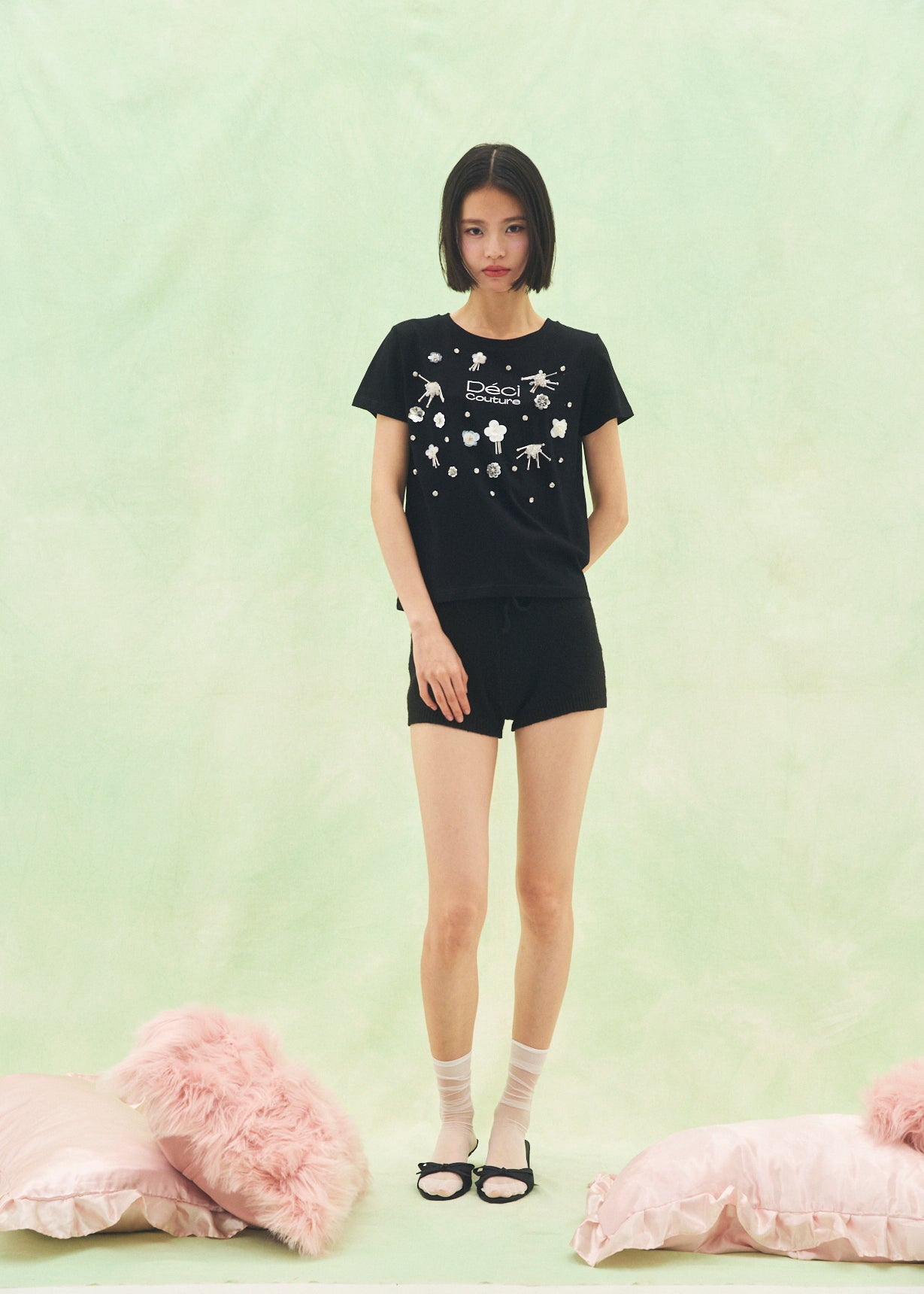 Floral Bijou Logo T-Shirt
