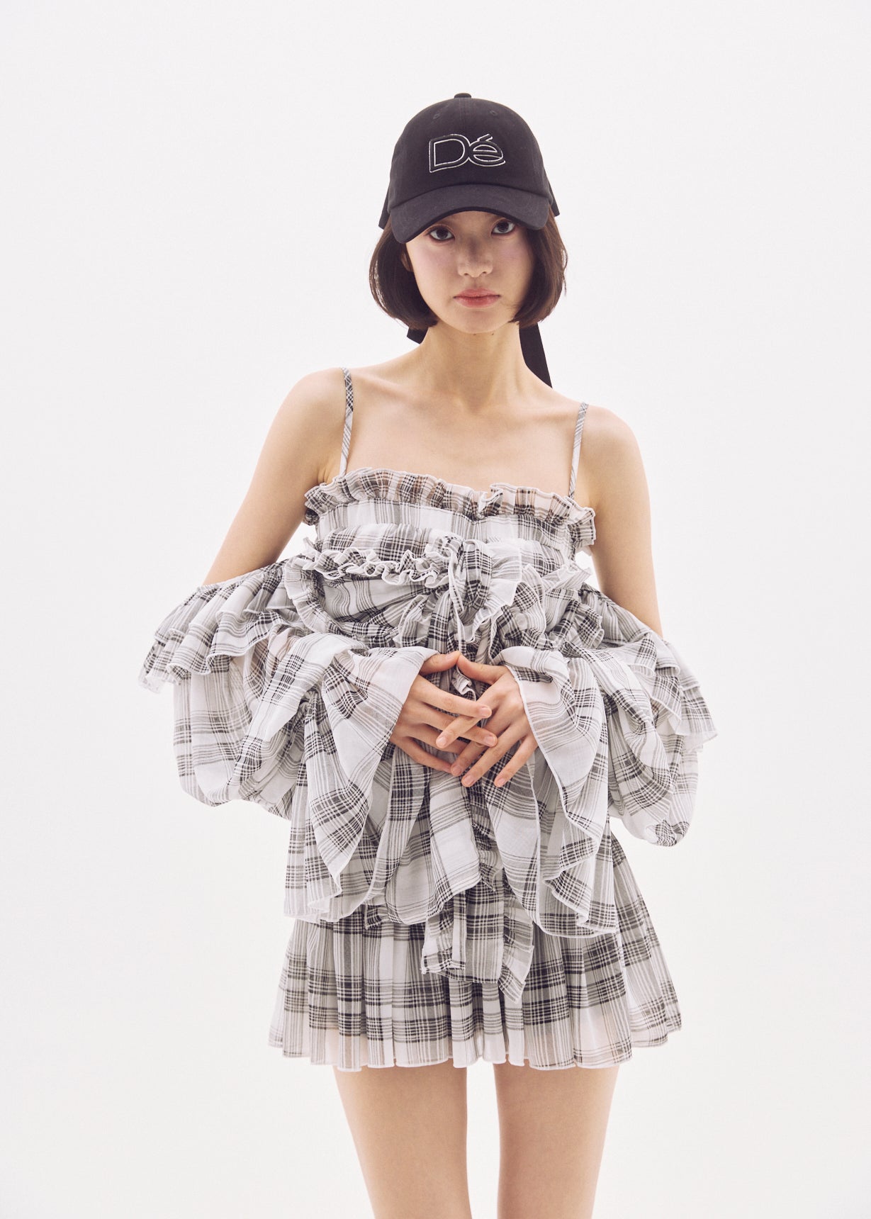 2Way Ribbon Tunic【CHECK】