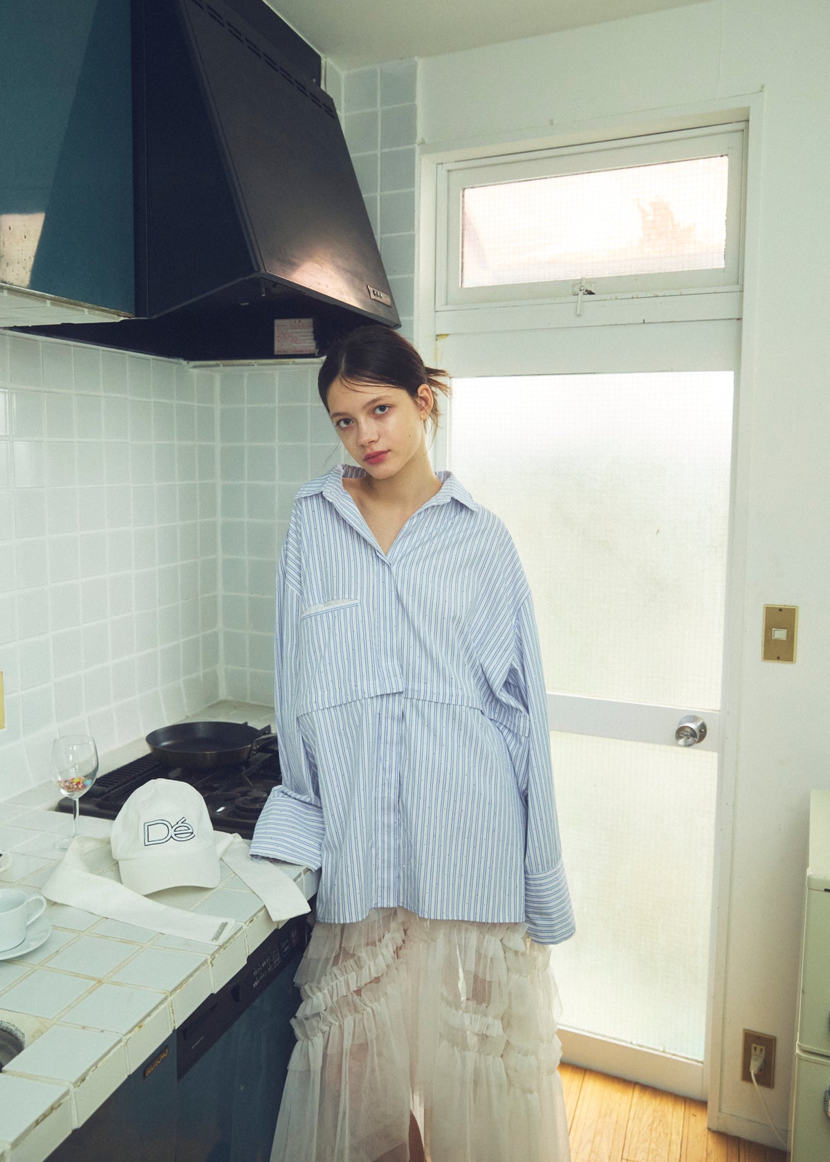 Damage 2Way Oversized Shirt