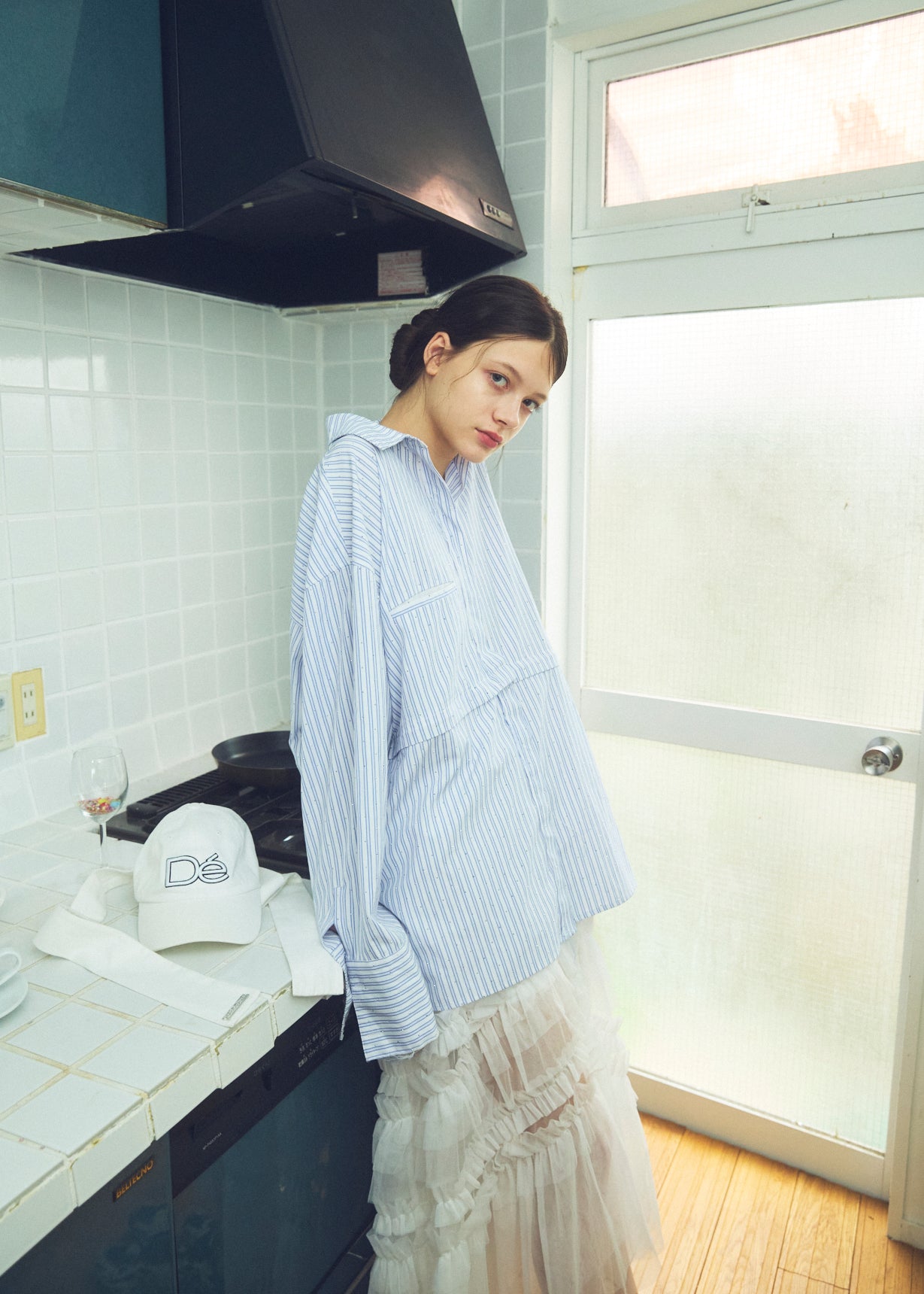 Damage 2Way Oversized Shirt