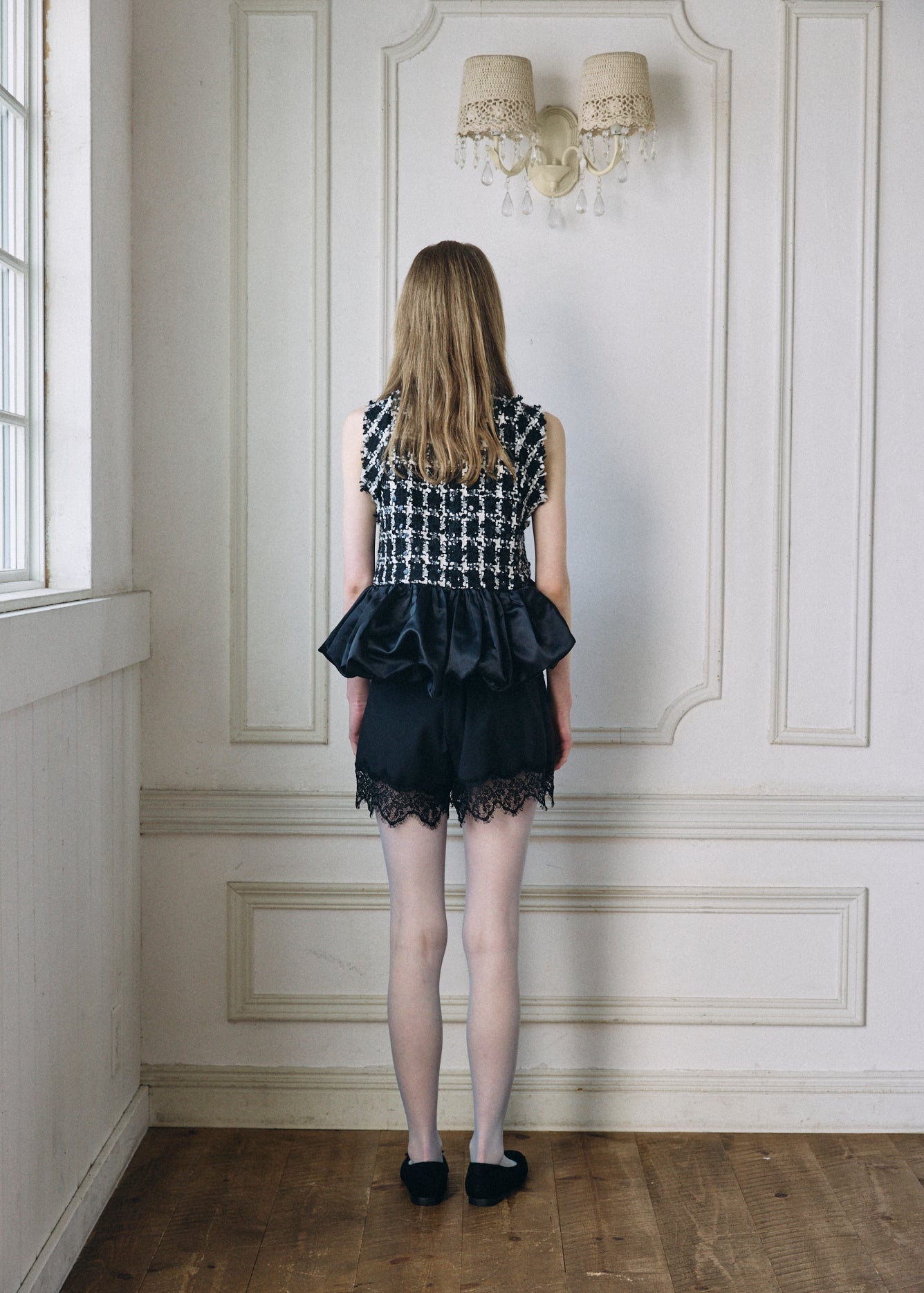 【予約商品】Tweed Balloon Docking Top