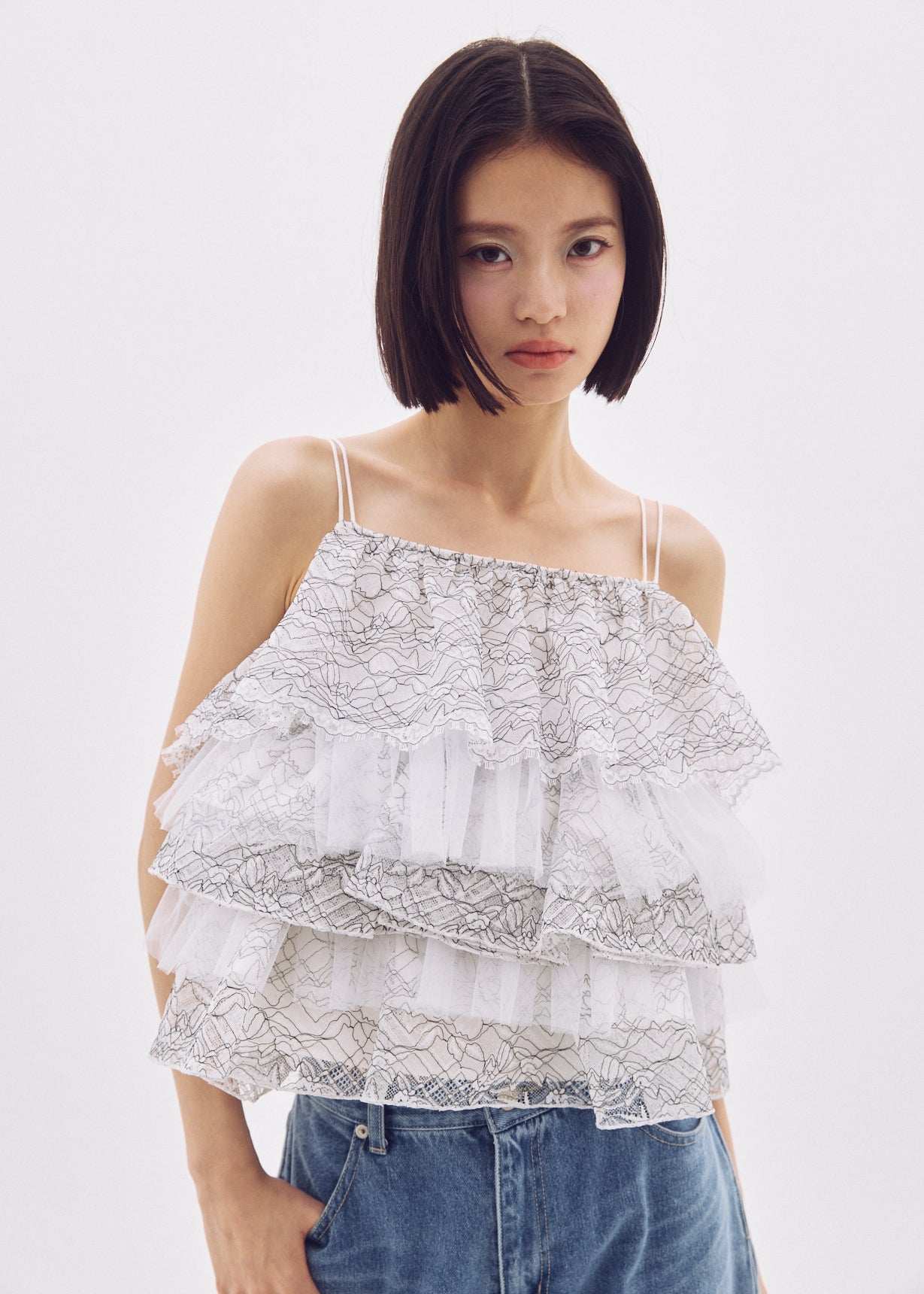 Lace Layer Camisole Top