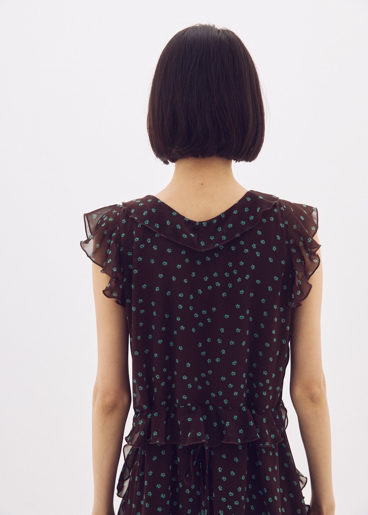 Flower Ruffle Dress