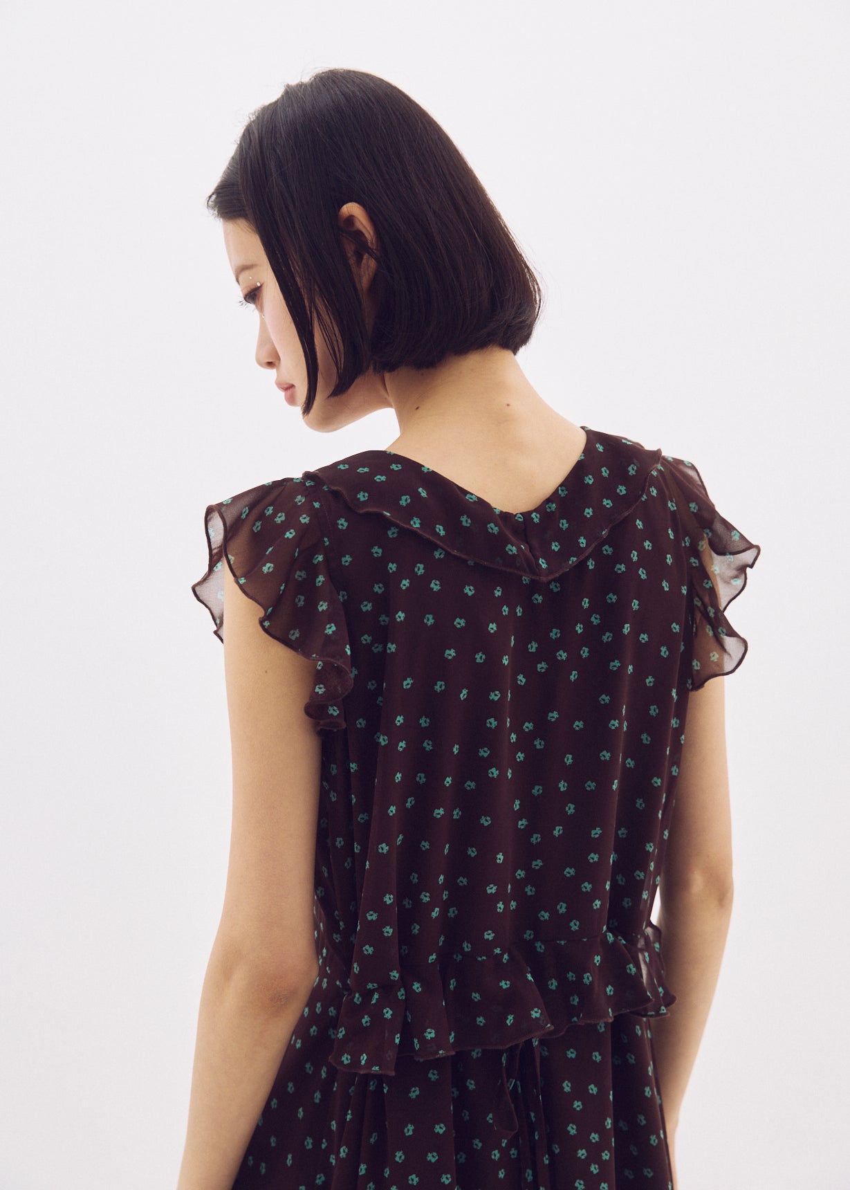 Flower Ruffle Dress