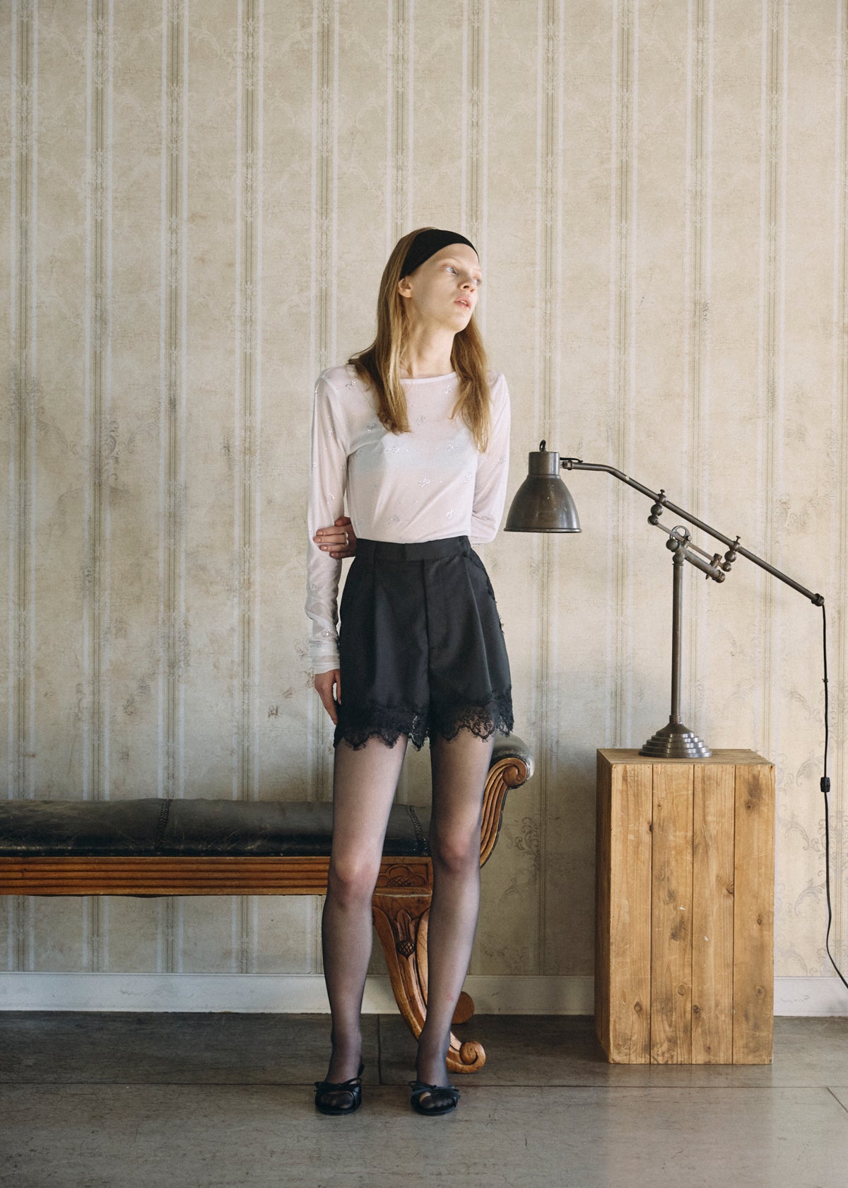 【予約商品】Scallop Lace Short Pants