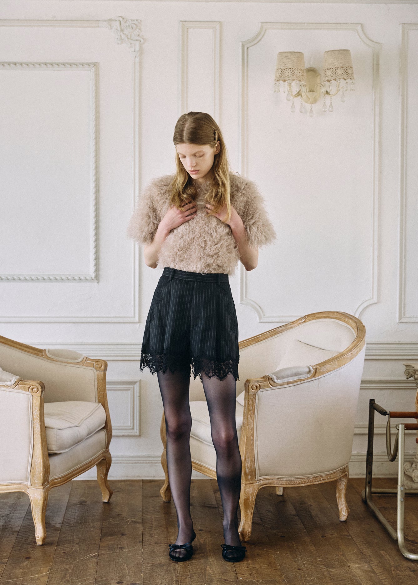 【予約商品】Scallop Lace Short Pants