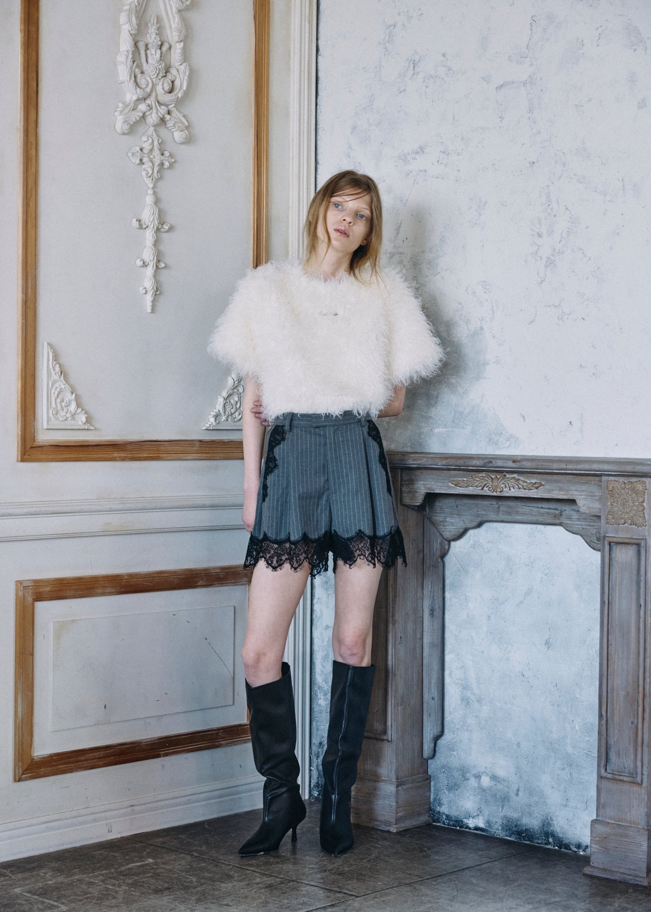 【予約商品】Scallop Lace Short Pants