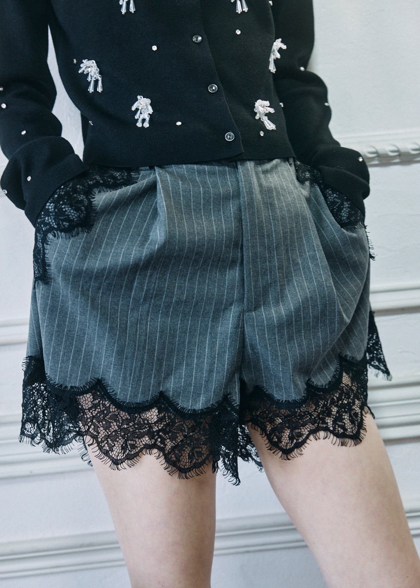 【予約商品】Scallop Lace Short Pants
