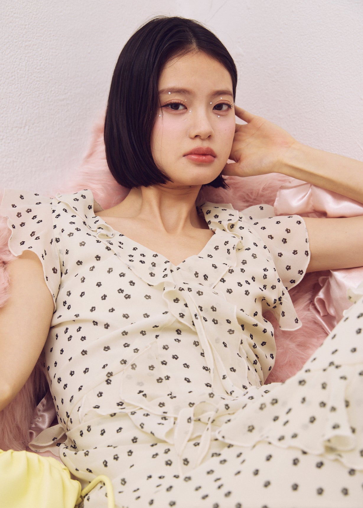 Flower Ruffle Dress