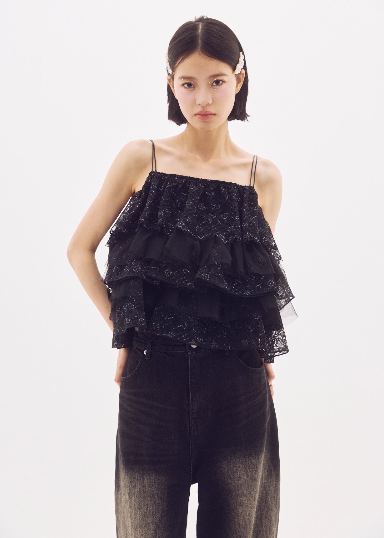 Lace Layer Camisole Top