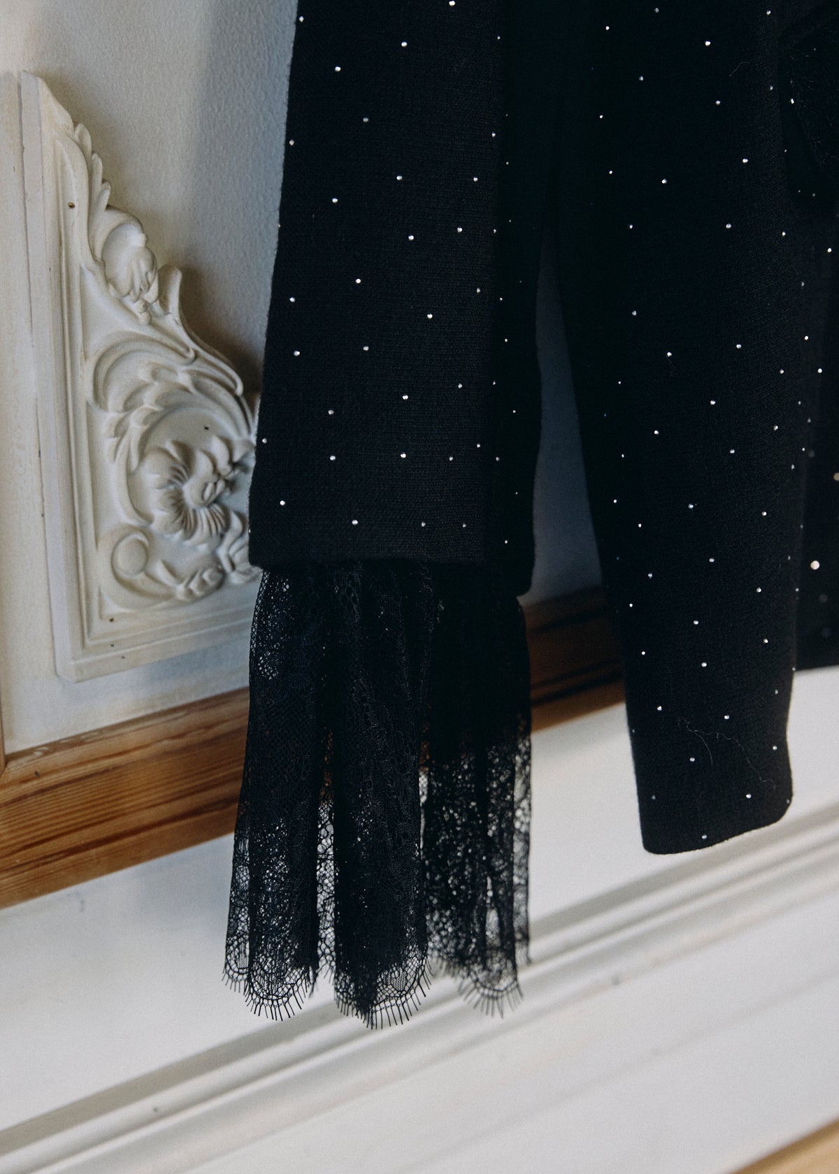 【予約商品】2WAY Bijou Lace Jacket