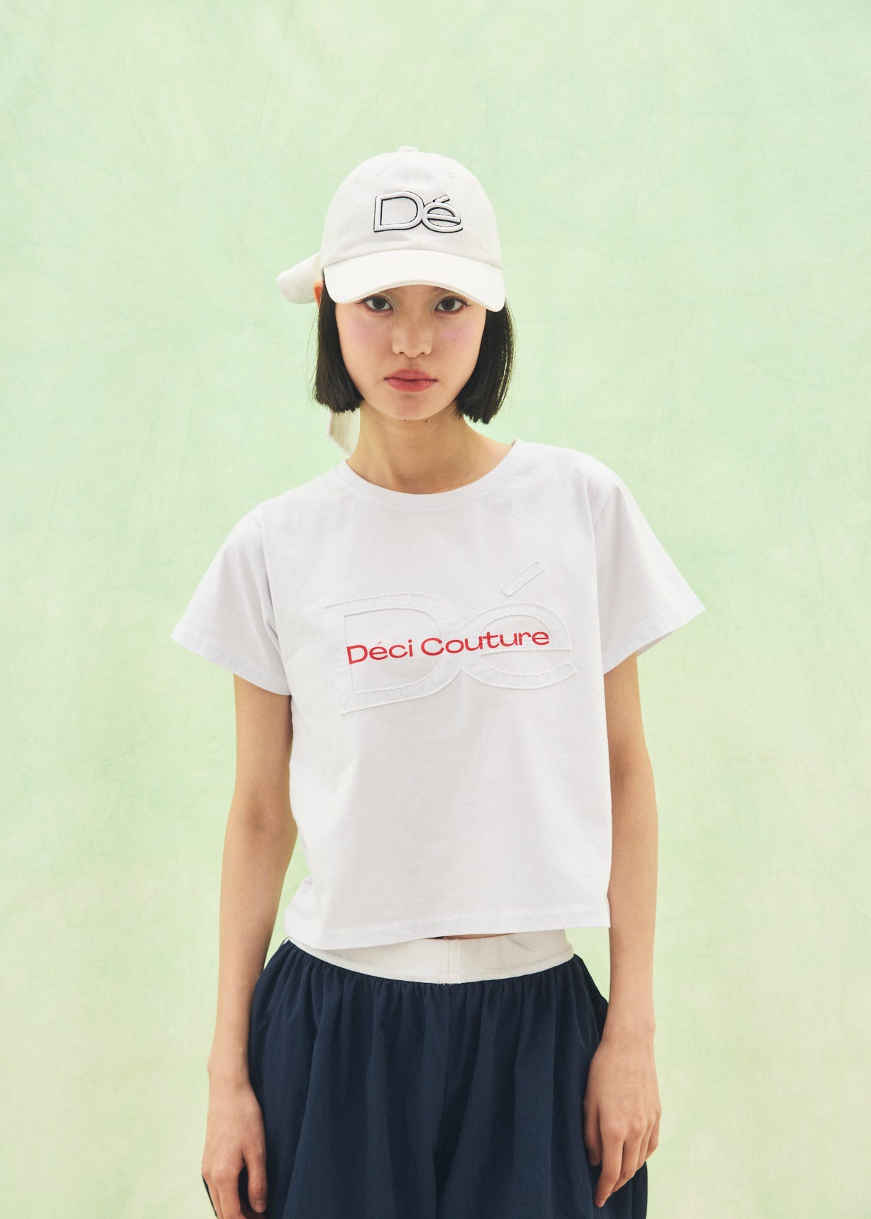 【Mini】Cut-Out Logo T-Shirt