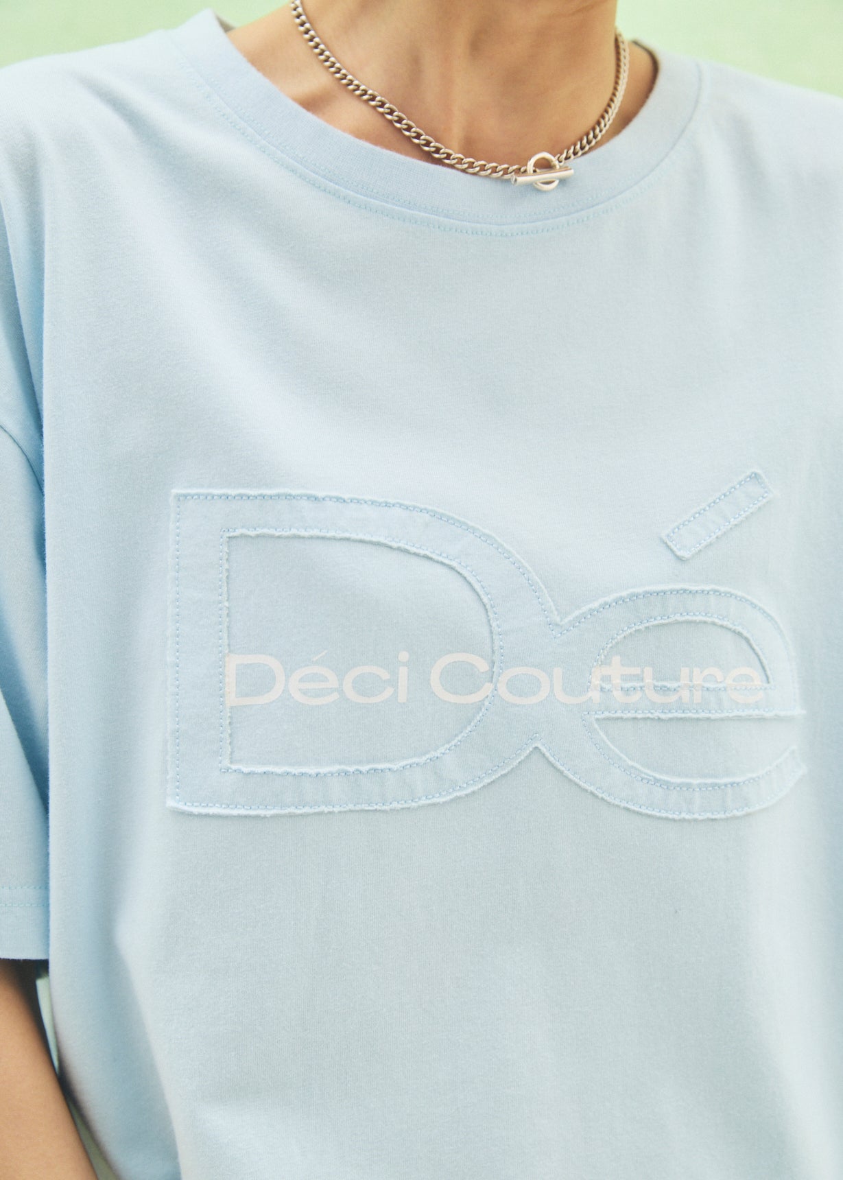 【Big】Cut-Out Logo T-Shirt