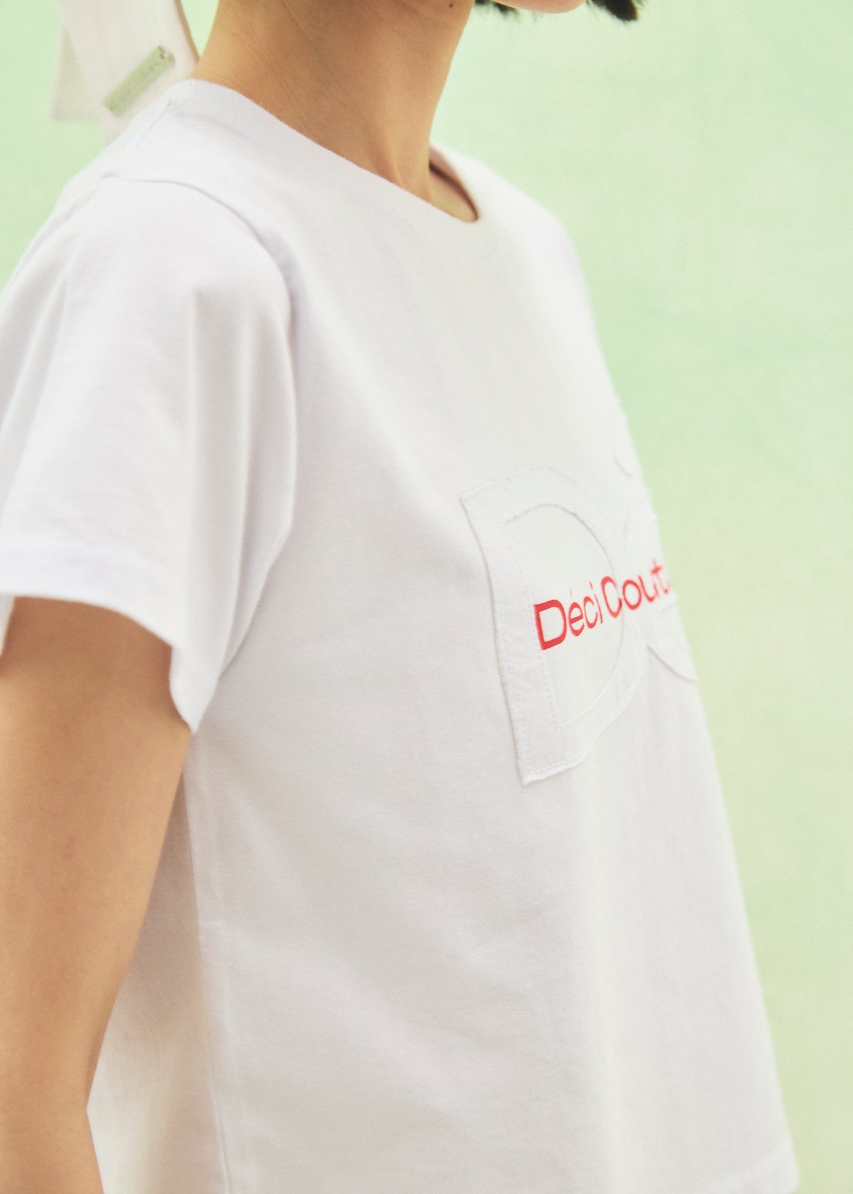 【Mini】Cut-Out Logo T-Shirt