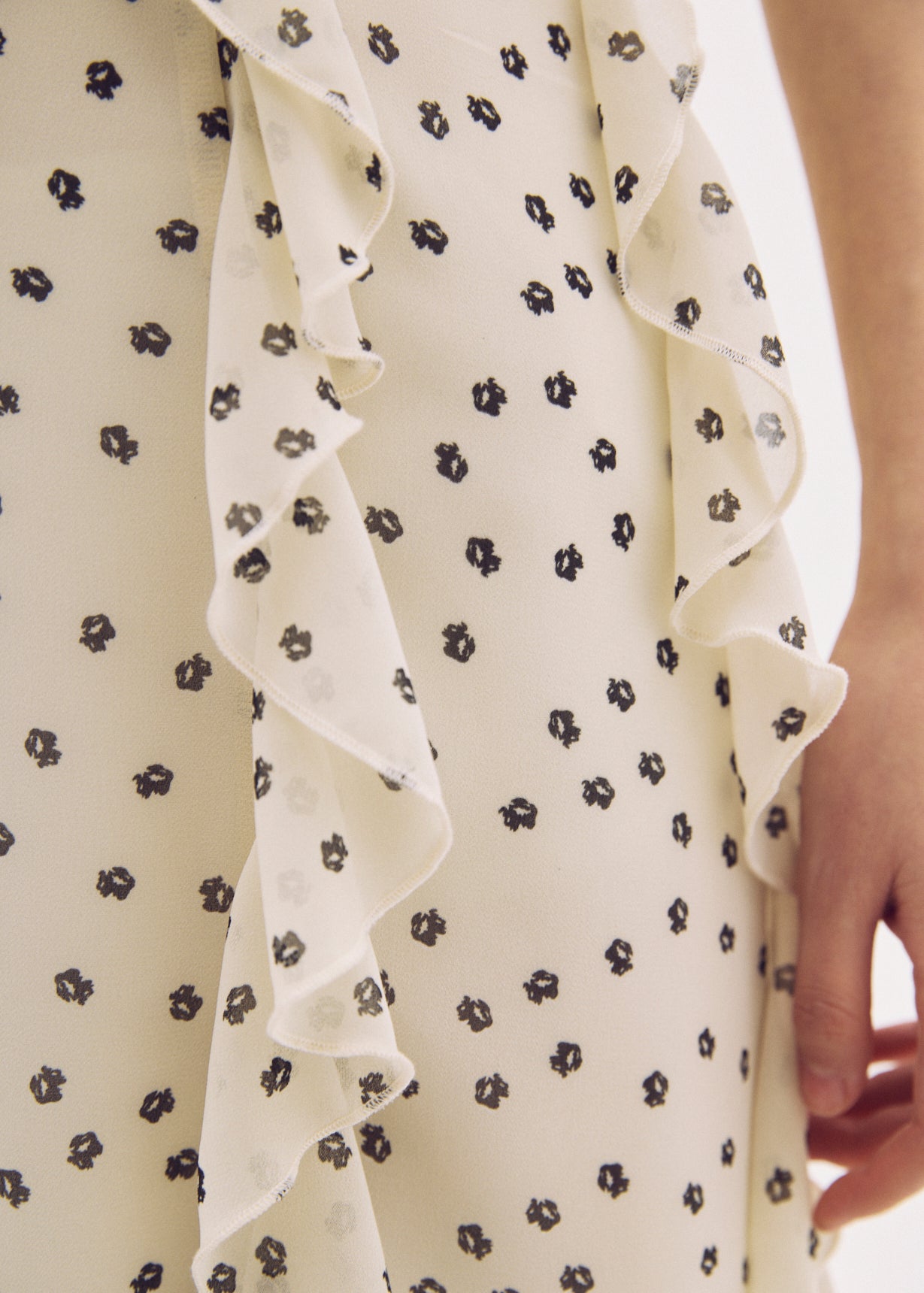 Flower Ruffle Dress