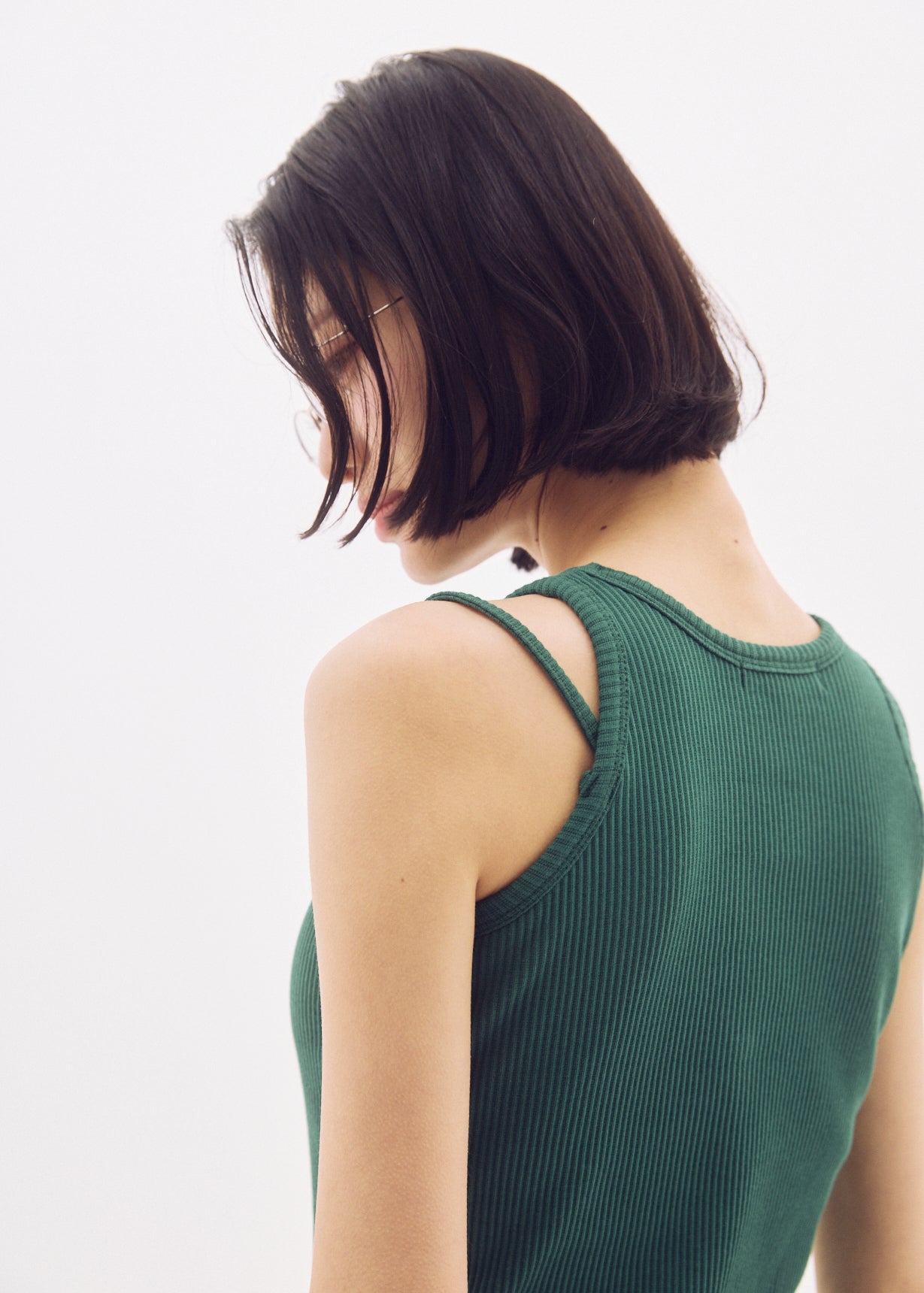 Double Strap Rib Tank (with Pads)