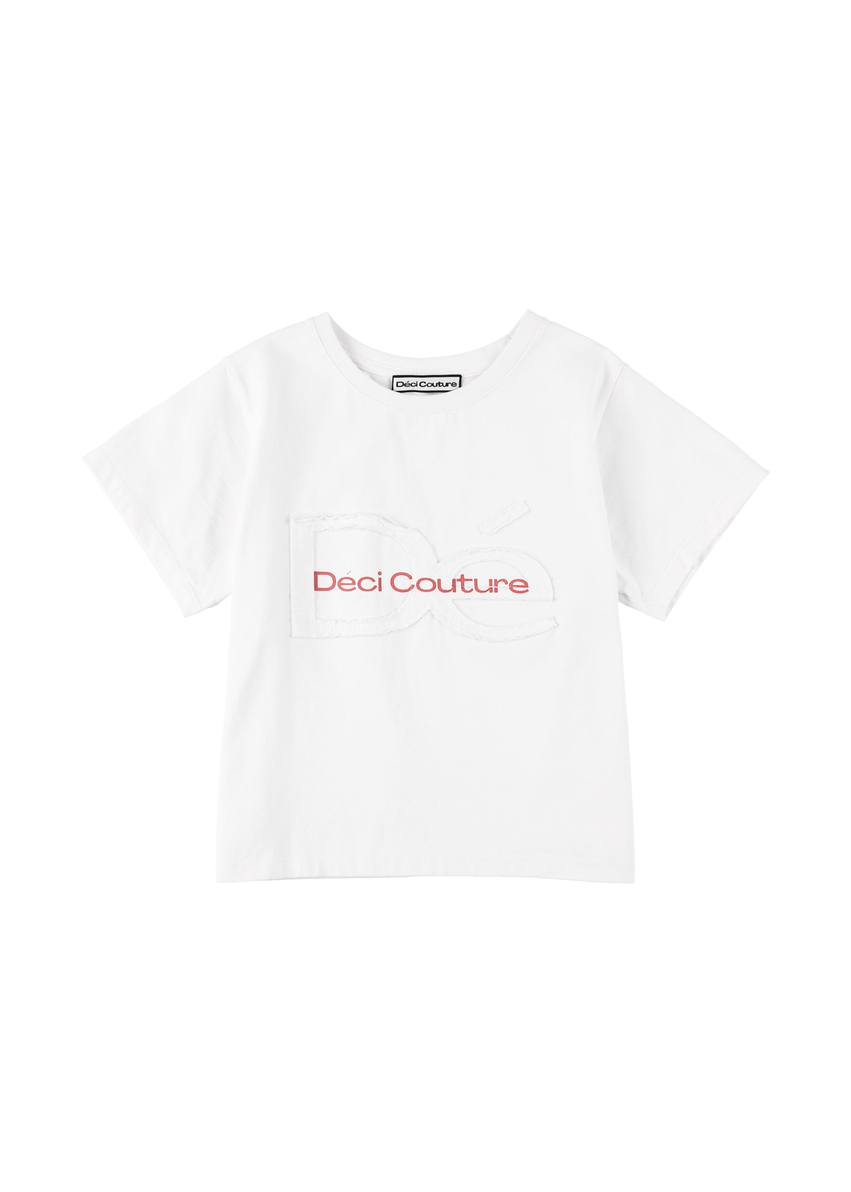 【Mini】Cut-Out Logo T-Shirt
