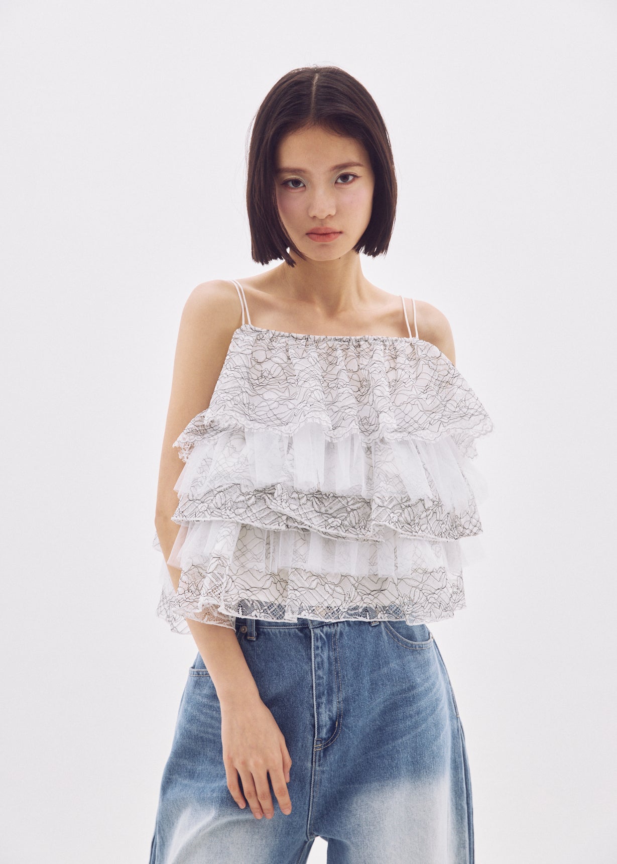 Lace Layer Camisole Top