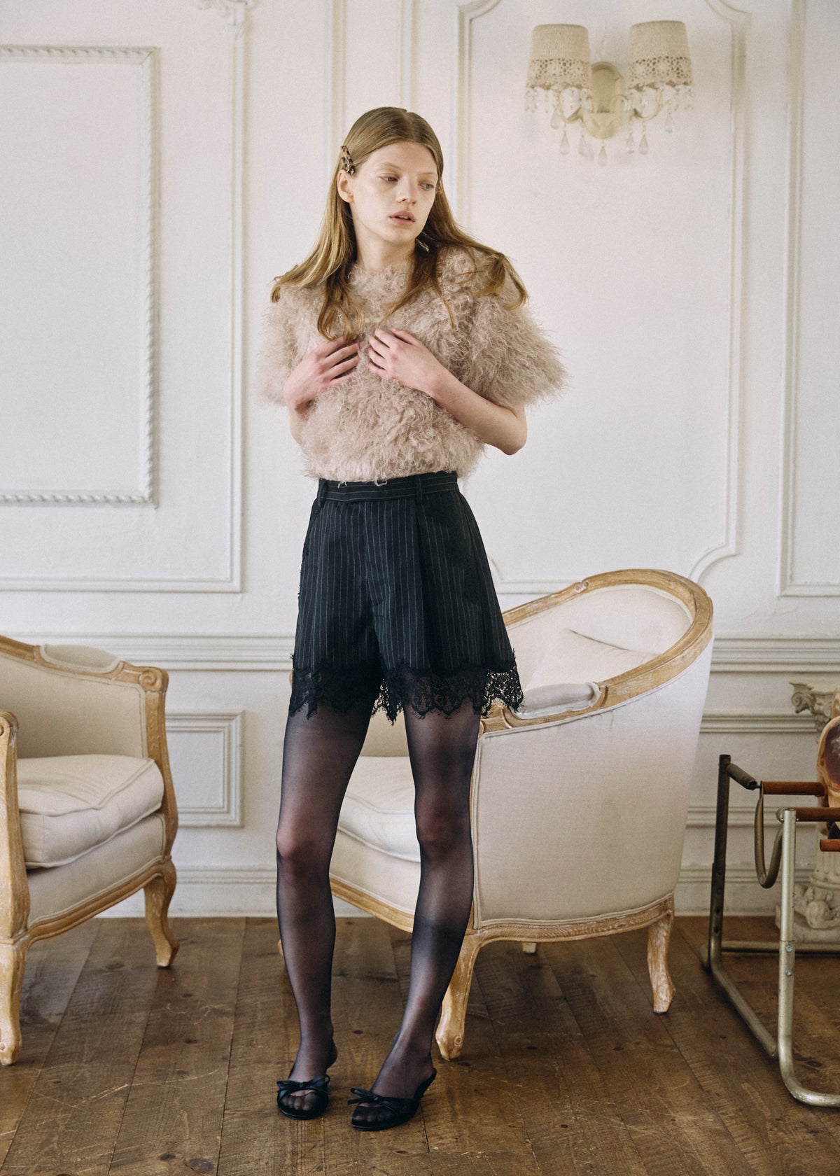 【予約商品】Scallop Lace Short Pants