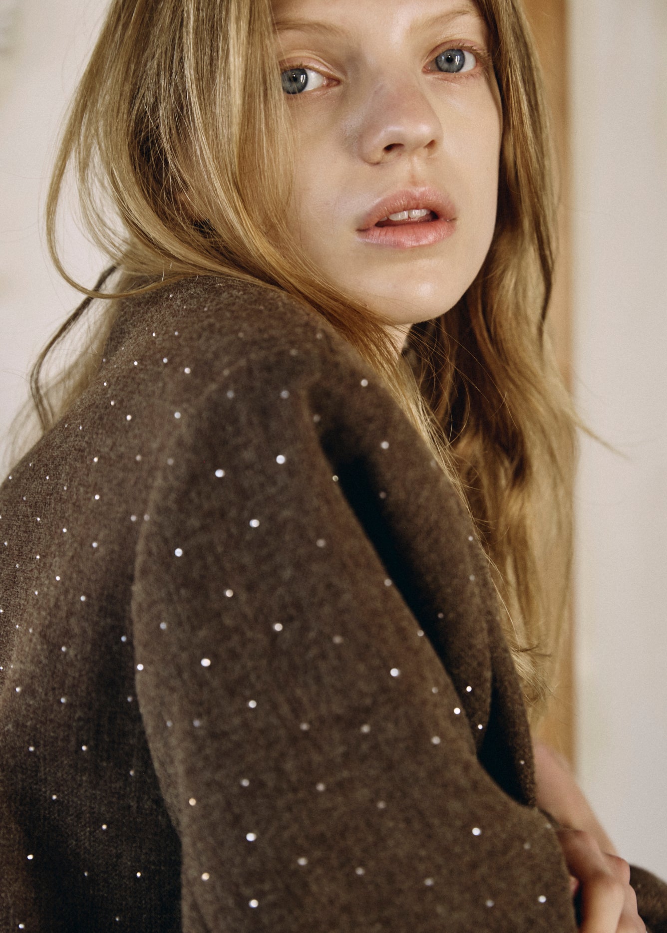 【予約商品】2WAY Bijou Lace Jacket