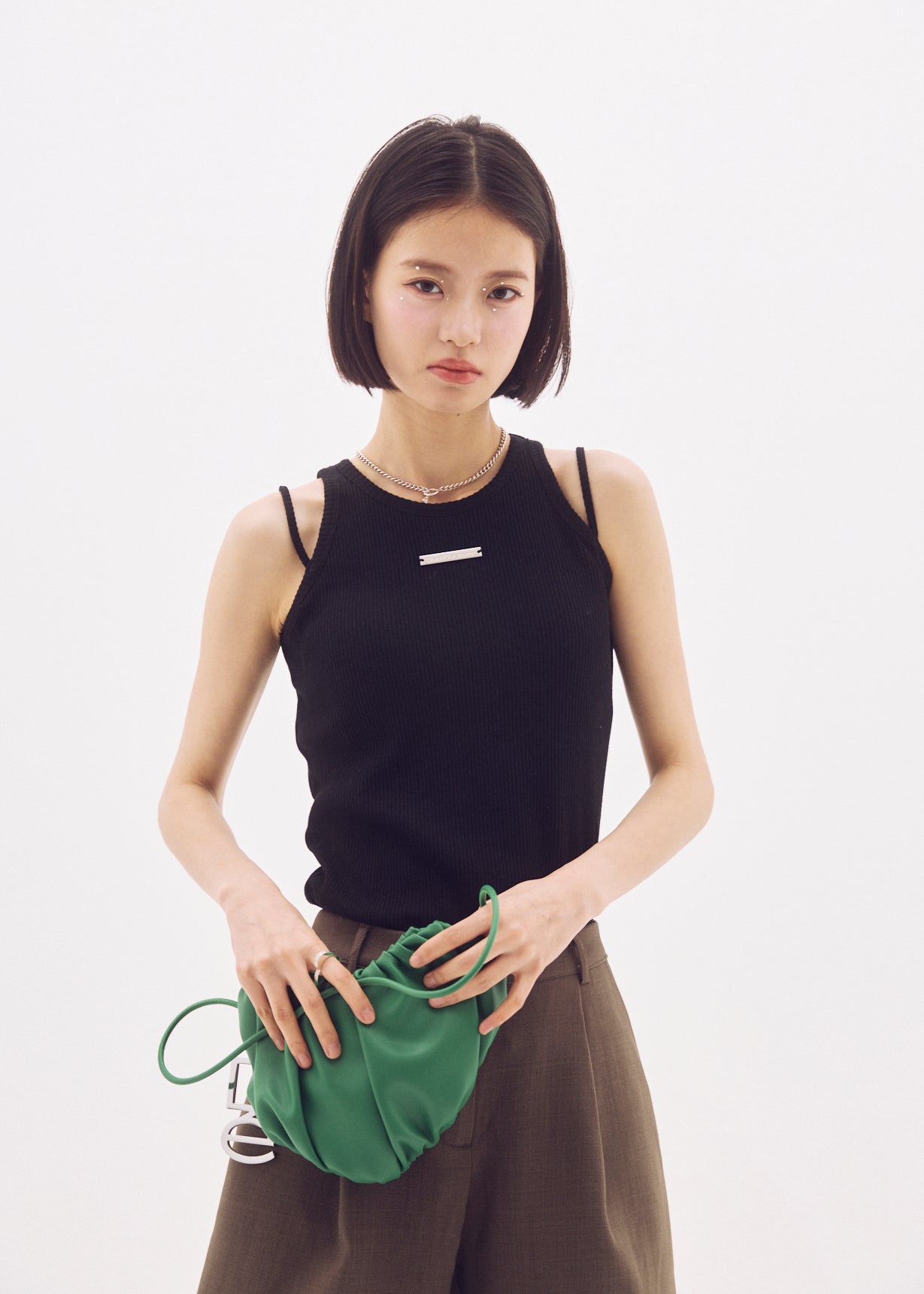 Double Strap Rib Tank (with Pads)