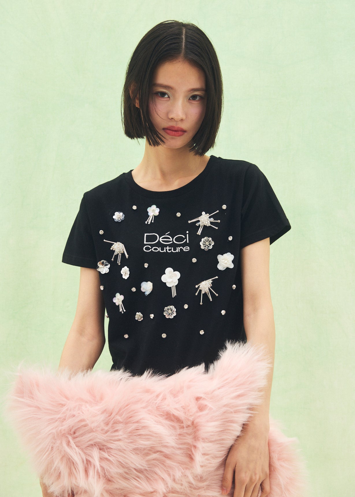 Floral Bijou Logo T-Shirt