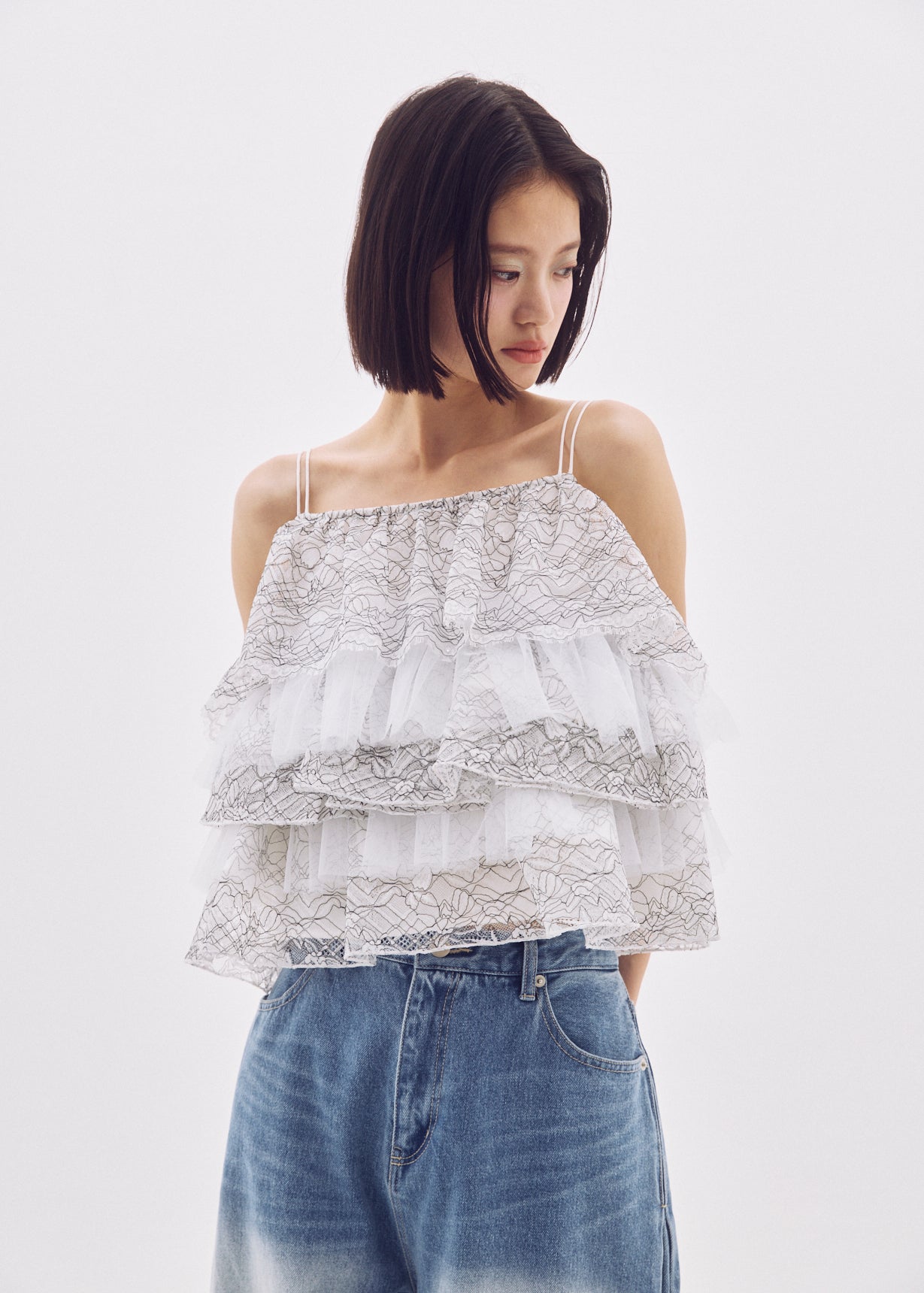 Lace Layer Camisole Top