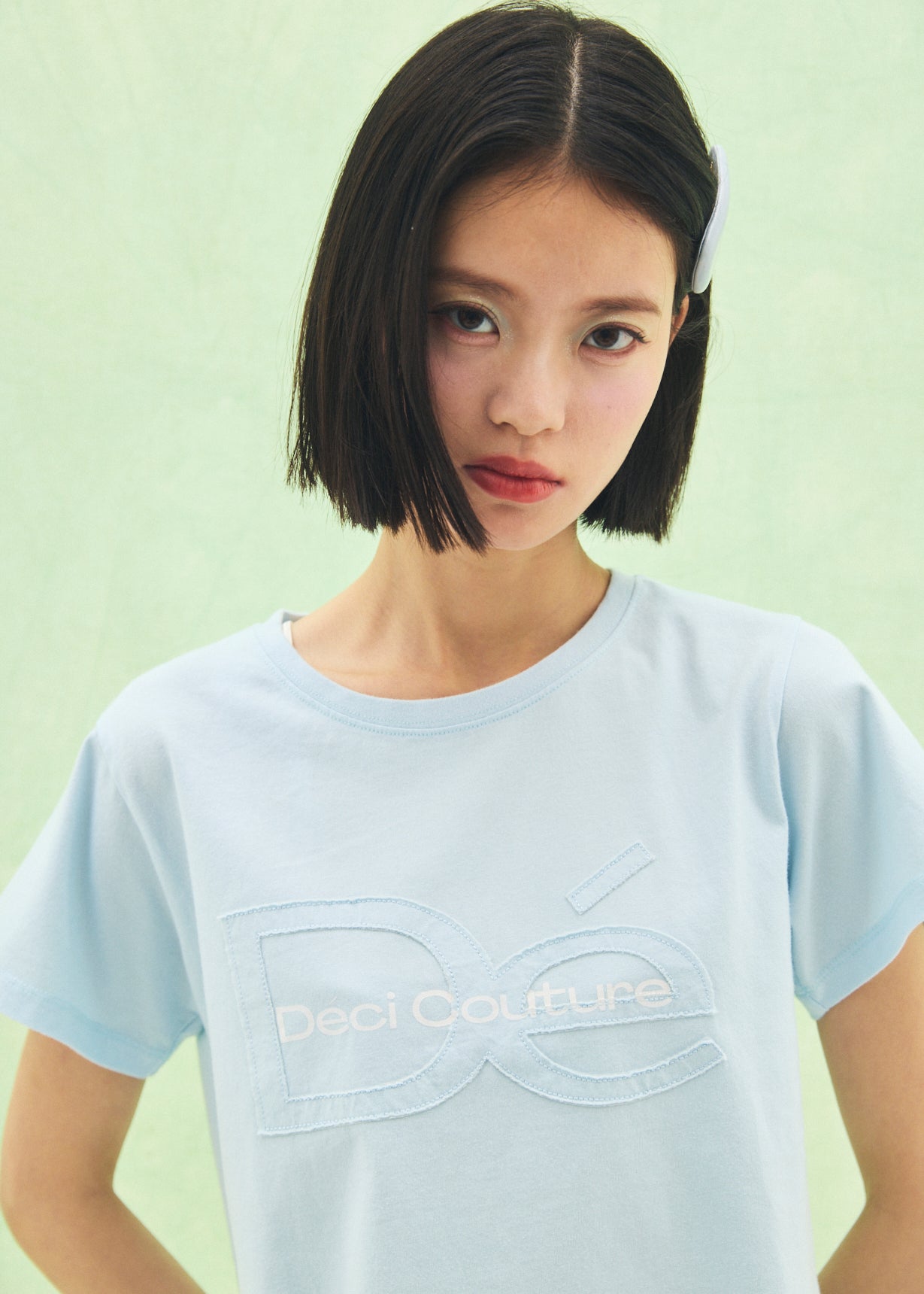 【Mini】Cut-Out Logo T-Shirt