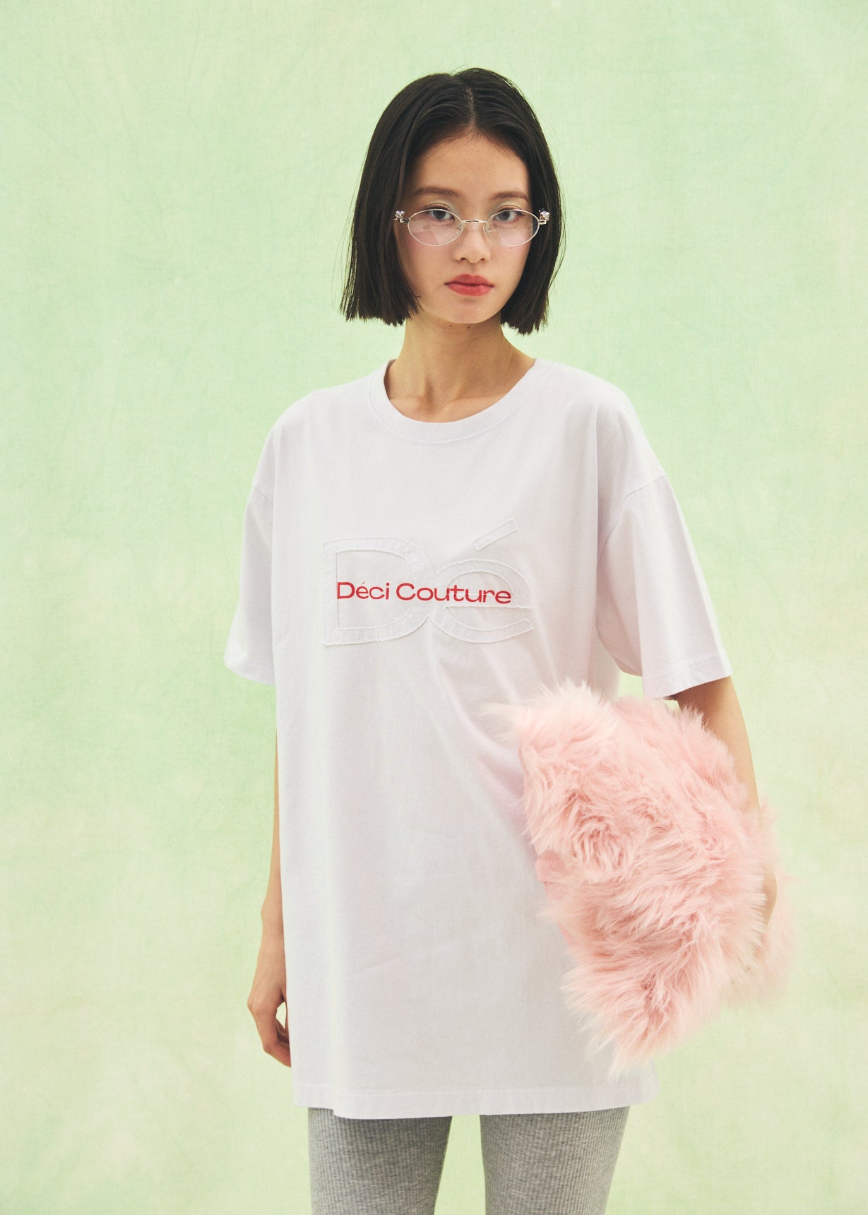 【Big】Cut-Out Logo T-Shirt