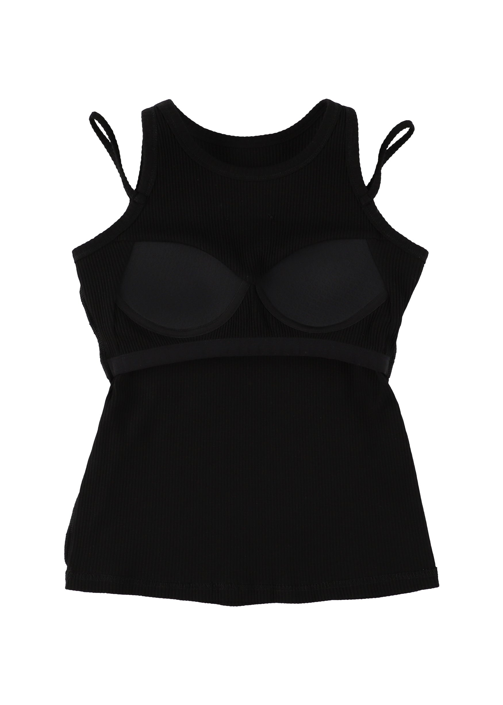 Double Strap Rib Tank (with Pads)