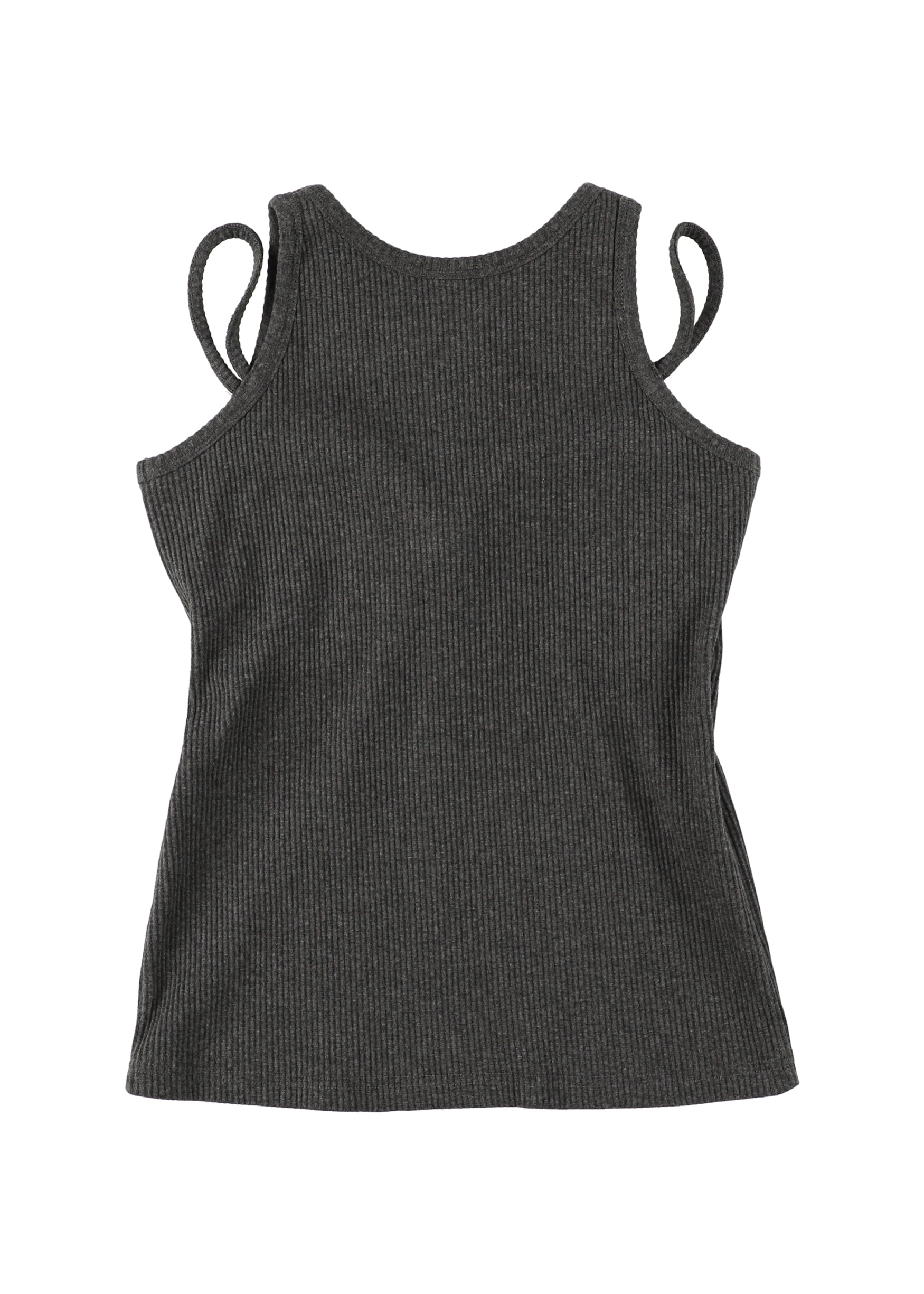 Double Strap Rib Tank (with Pads)