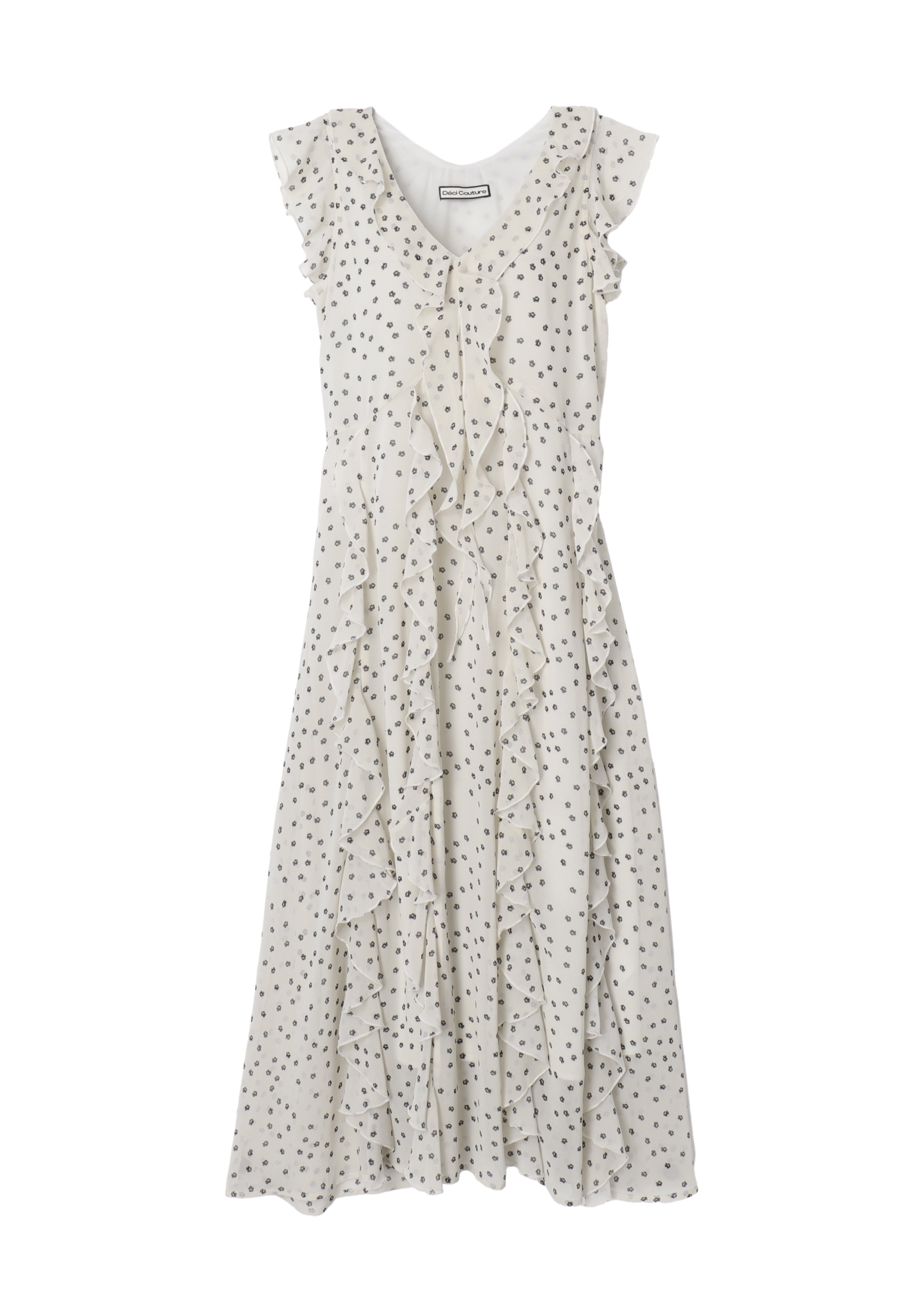 Flower Ruffle Dress