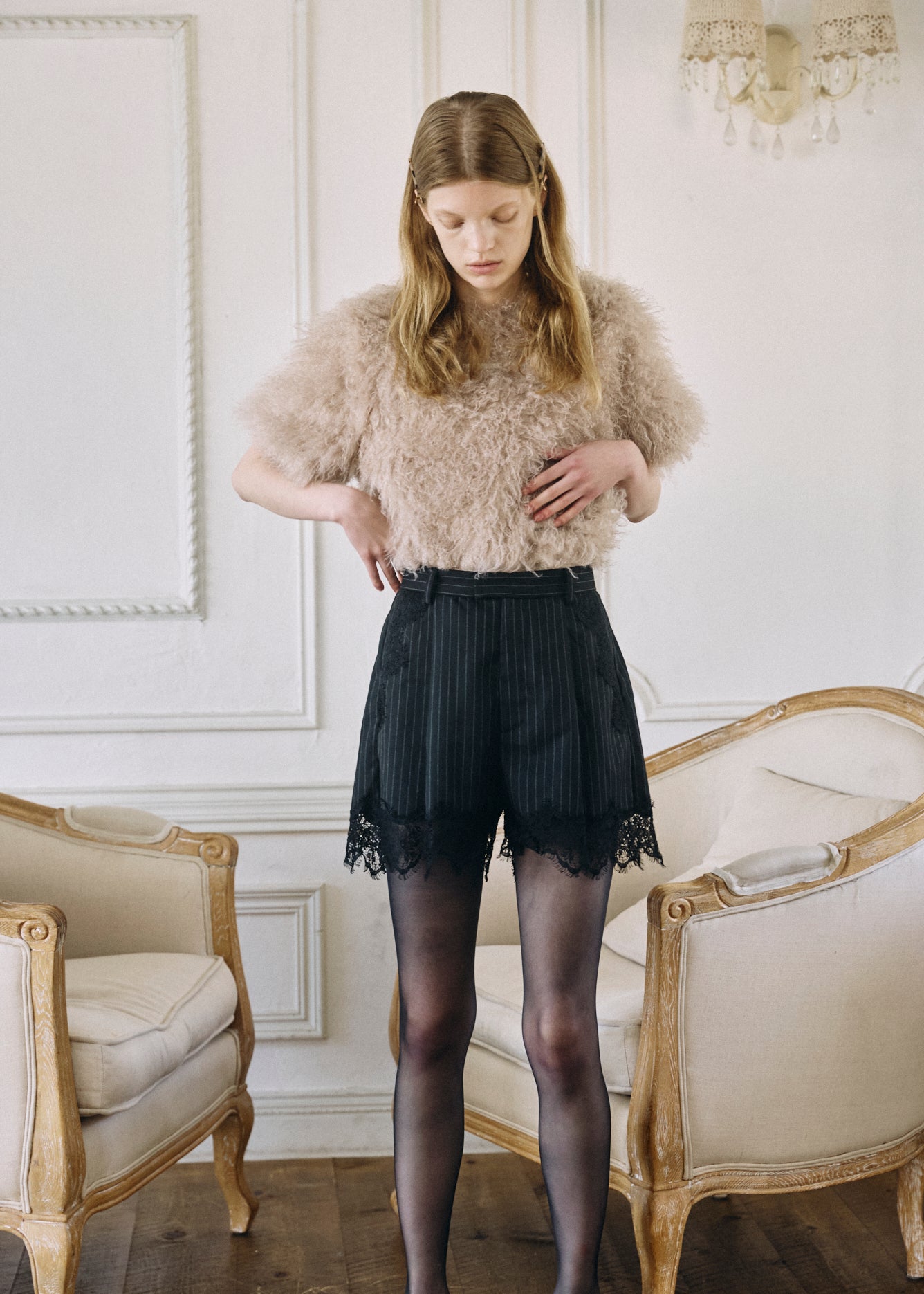 【予約商品】Scallop Lace Short Pants