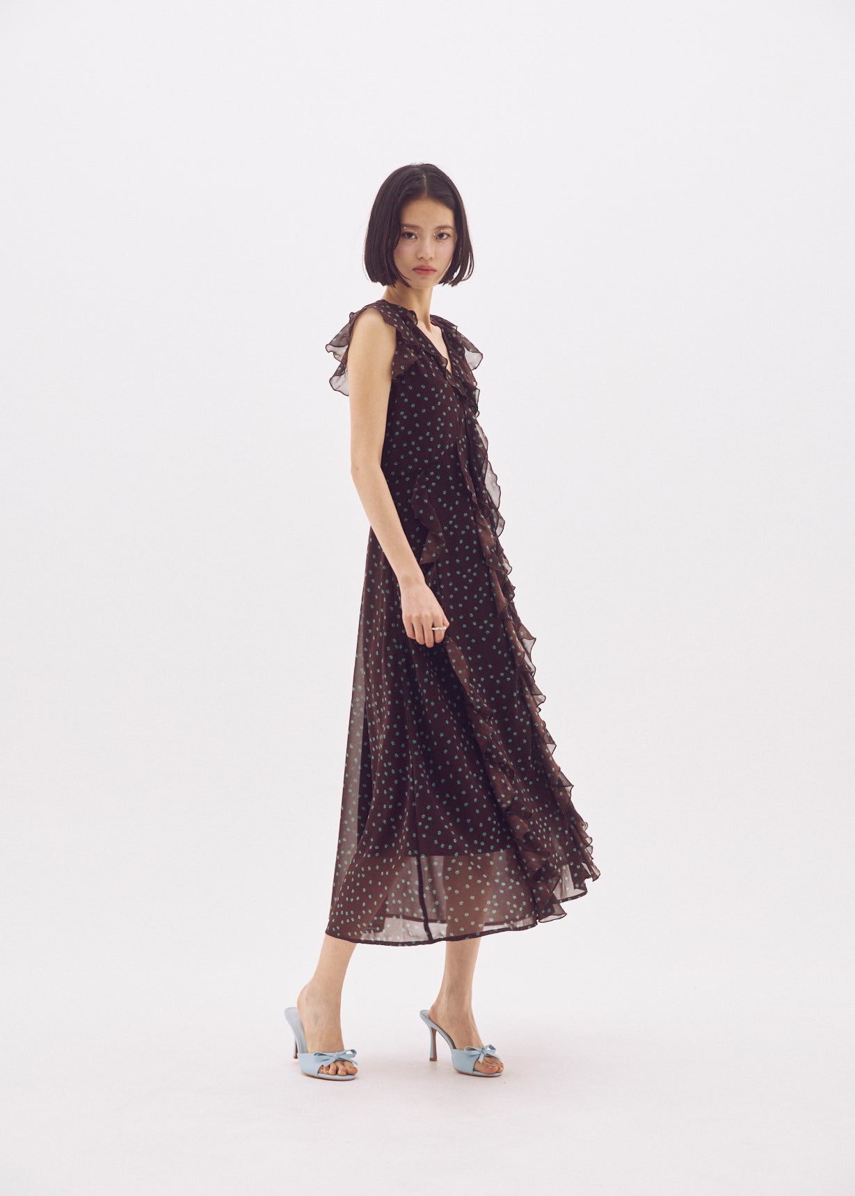 Flower Ruffle Dress