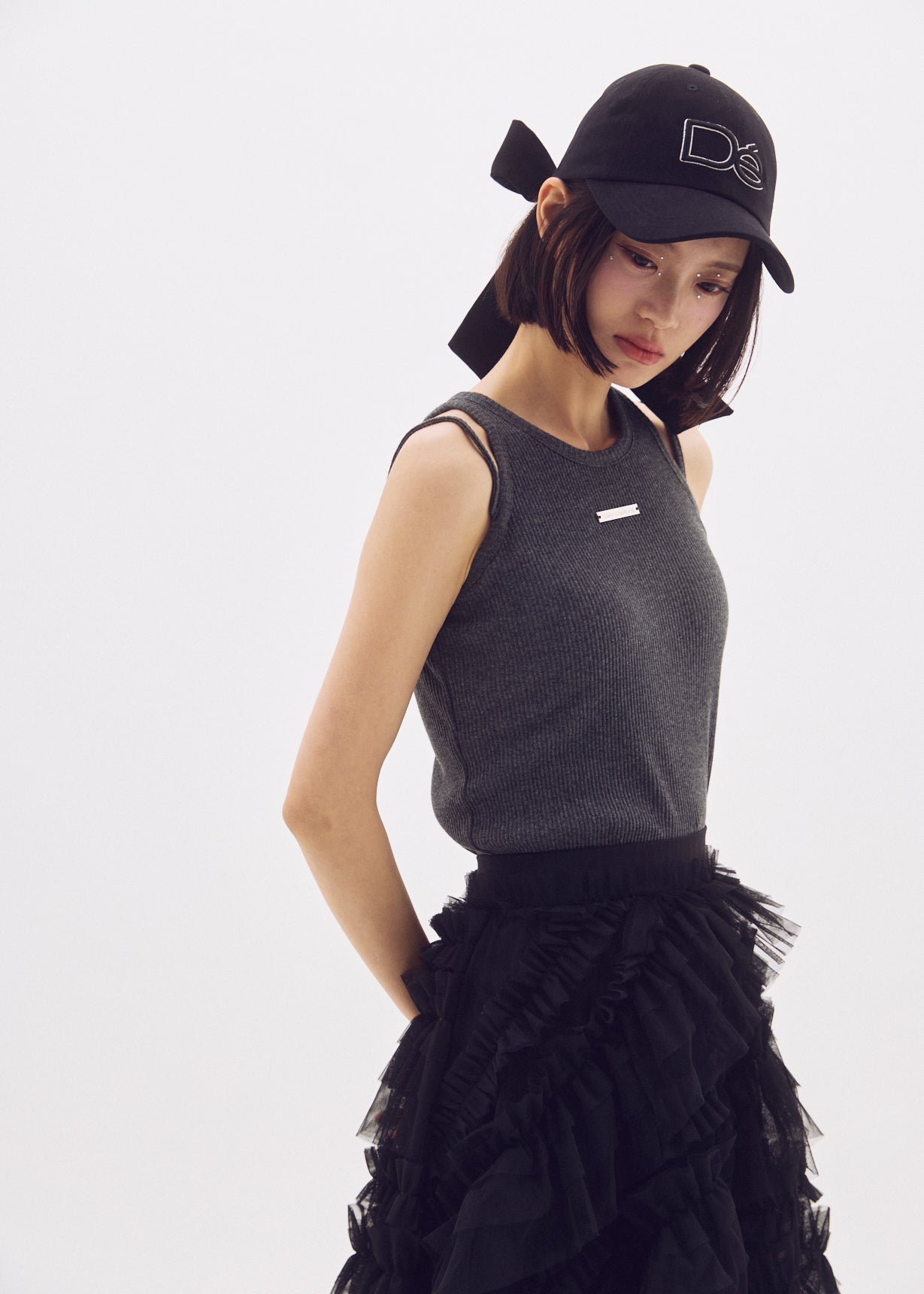 Double Strap Rib Tank (with Pads)