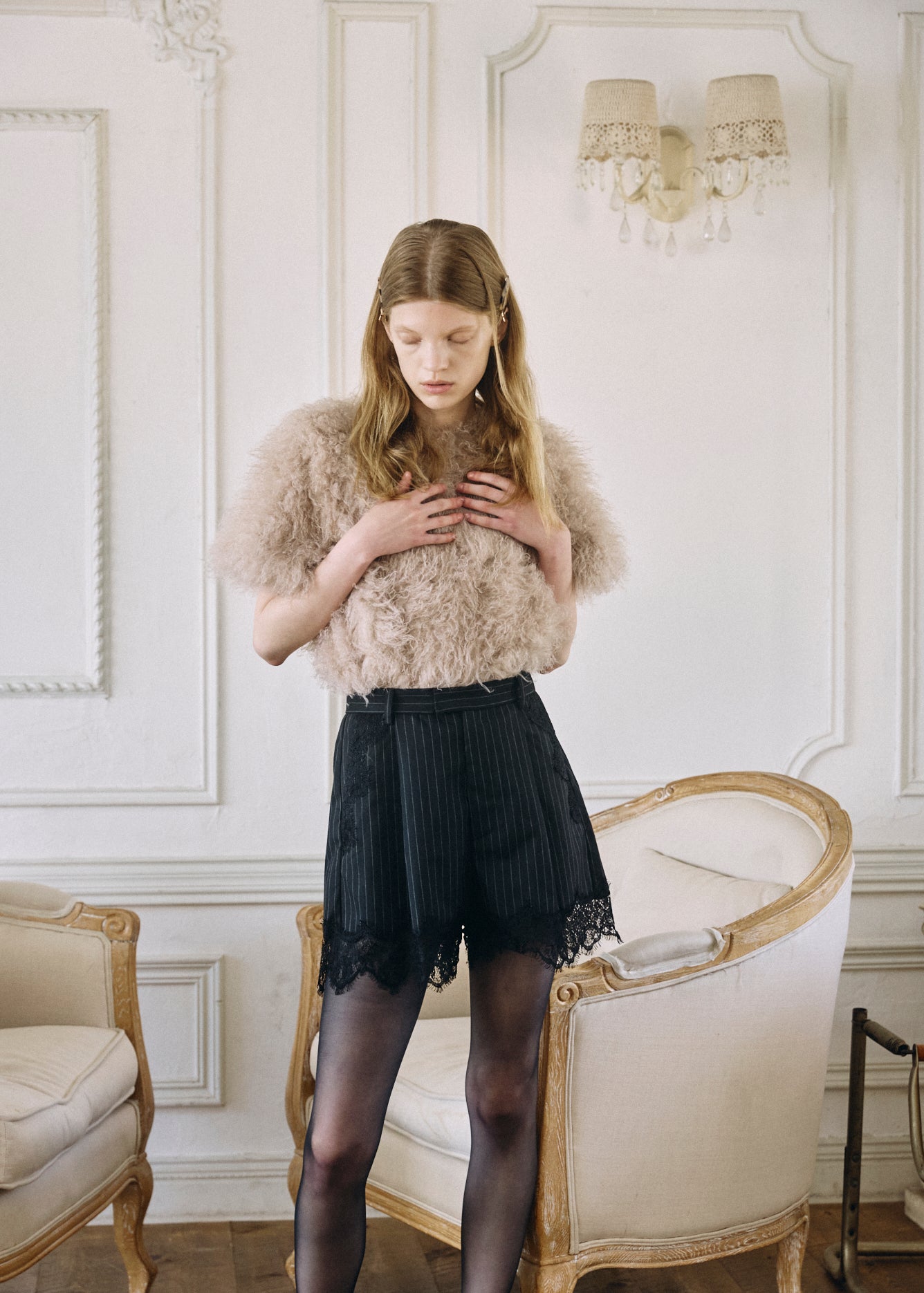 【予約商品】Scallop Lace Short Pants