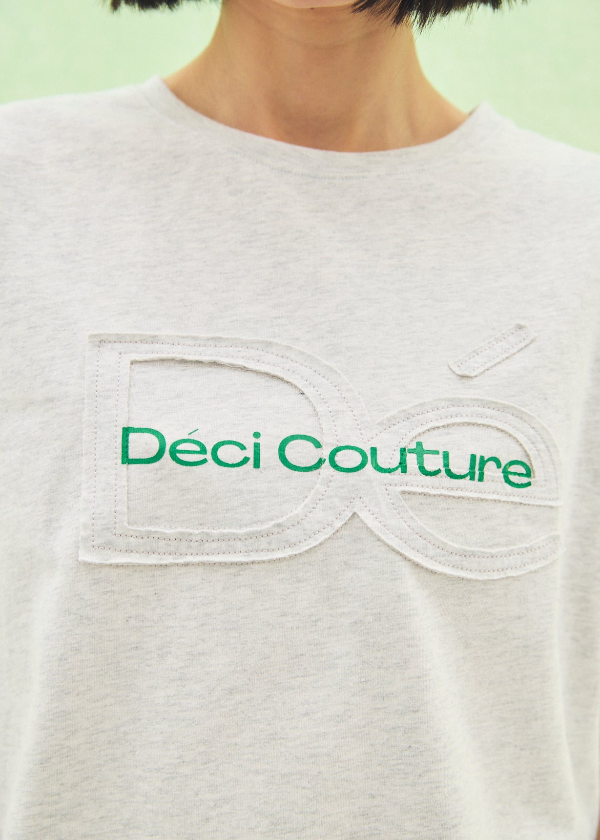 【Mini】Cut-Out Logo T-Shirt