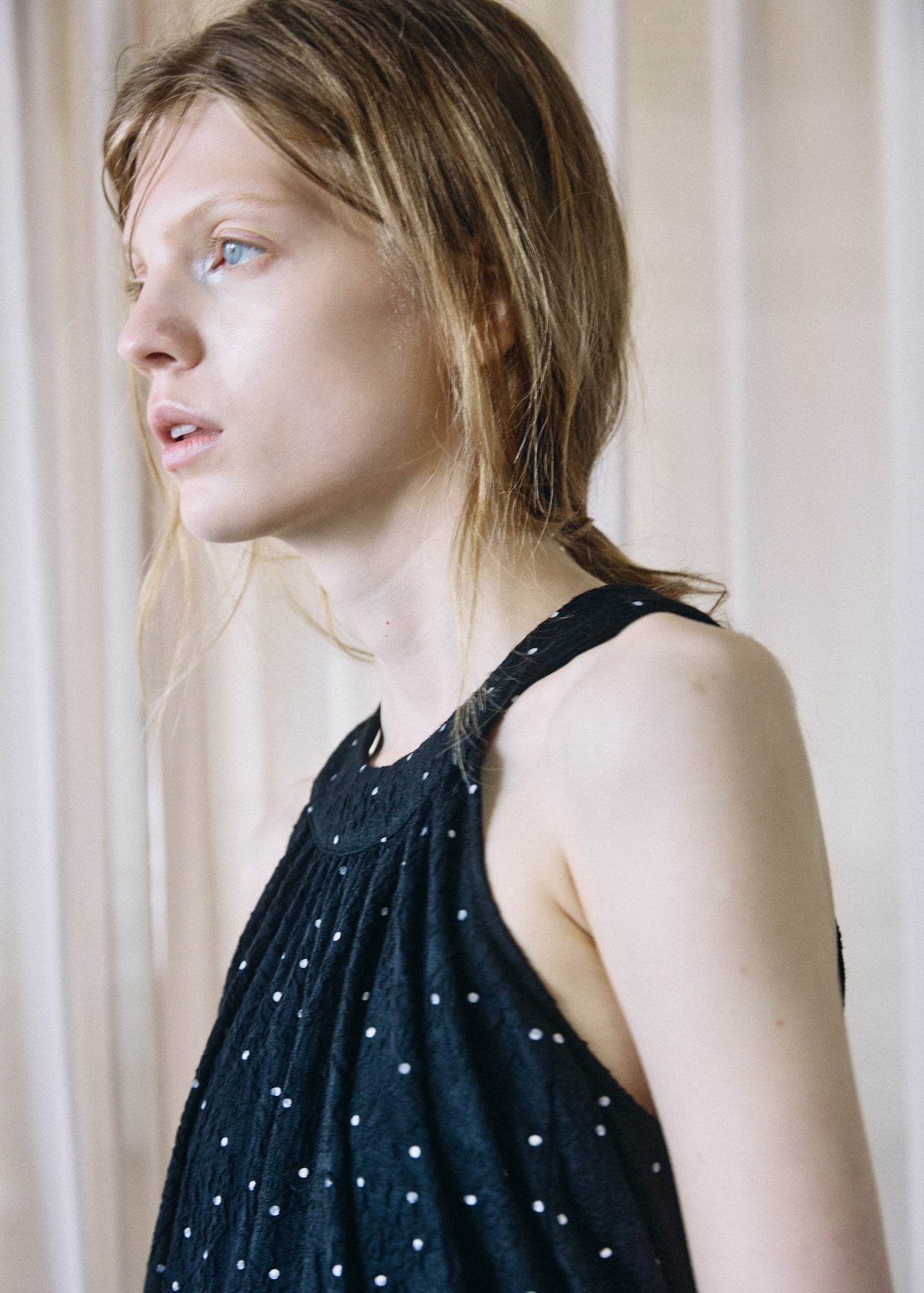 Dot Balloon Dress