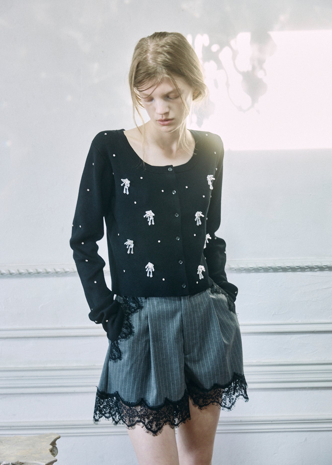 【予約商品】Scallop Lace Short Pants