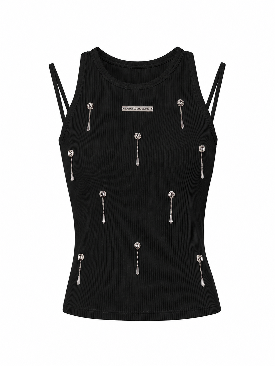 Bijou Double Strap Rib Tank (with Pads)