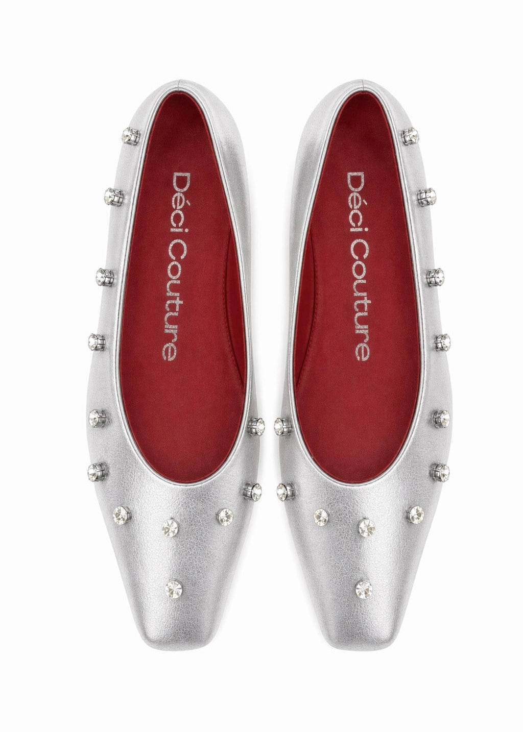 Square Toe Bijou Pumps